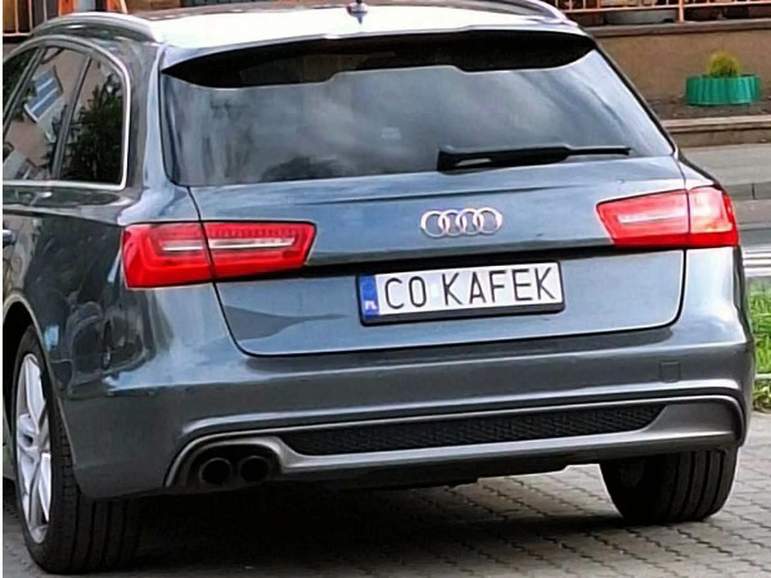 Fajny numer, blacha C0 KAFEK