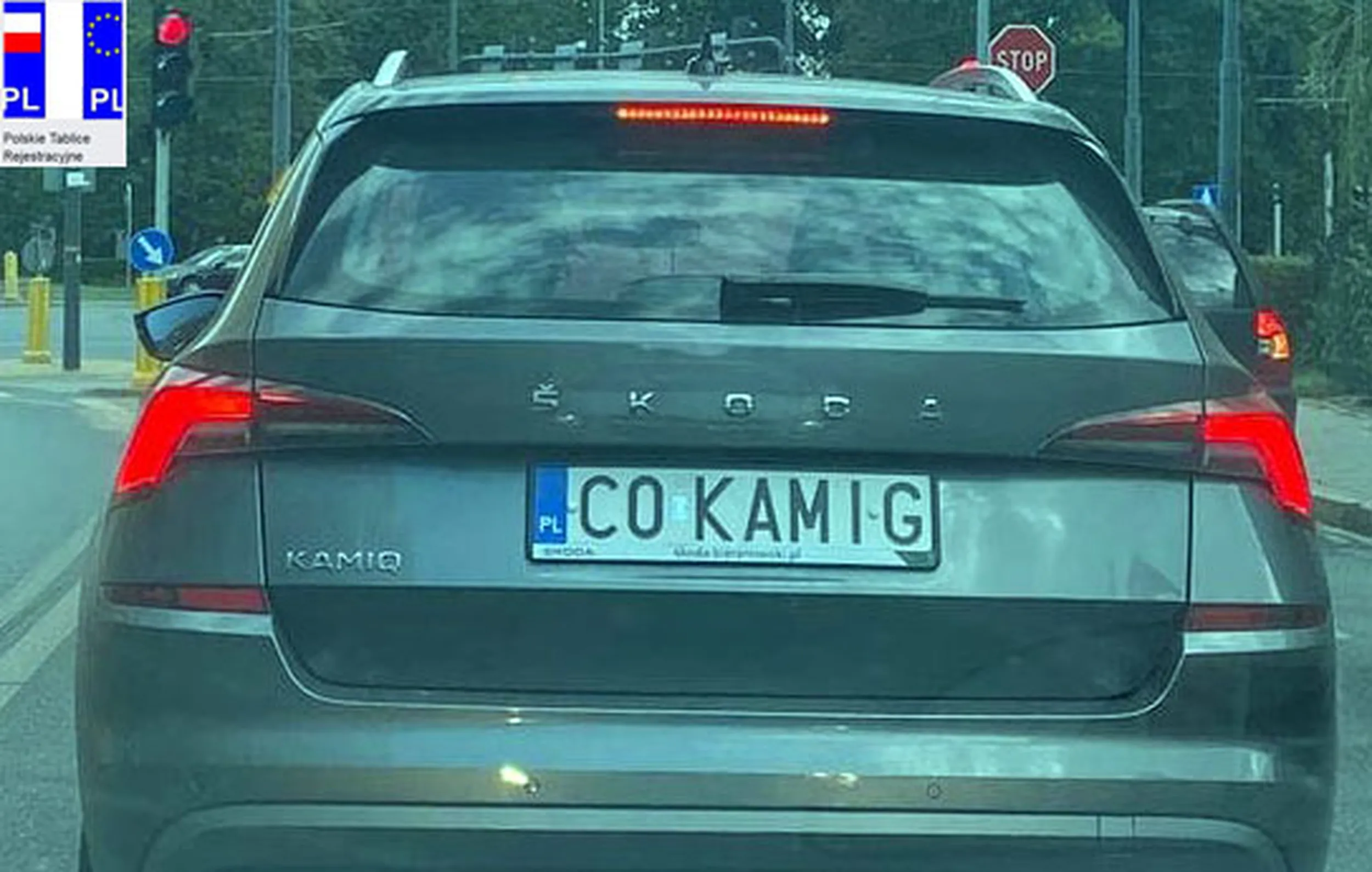 Fajny numer, blacha C0 KAMIG