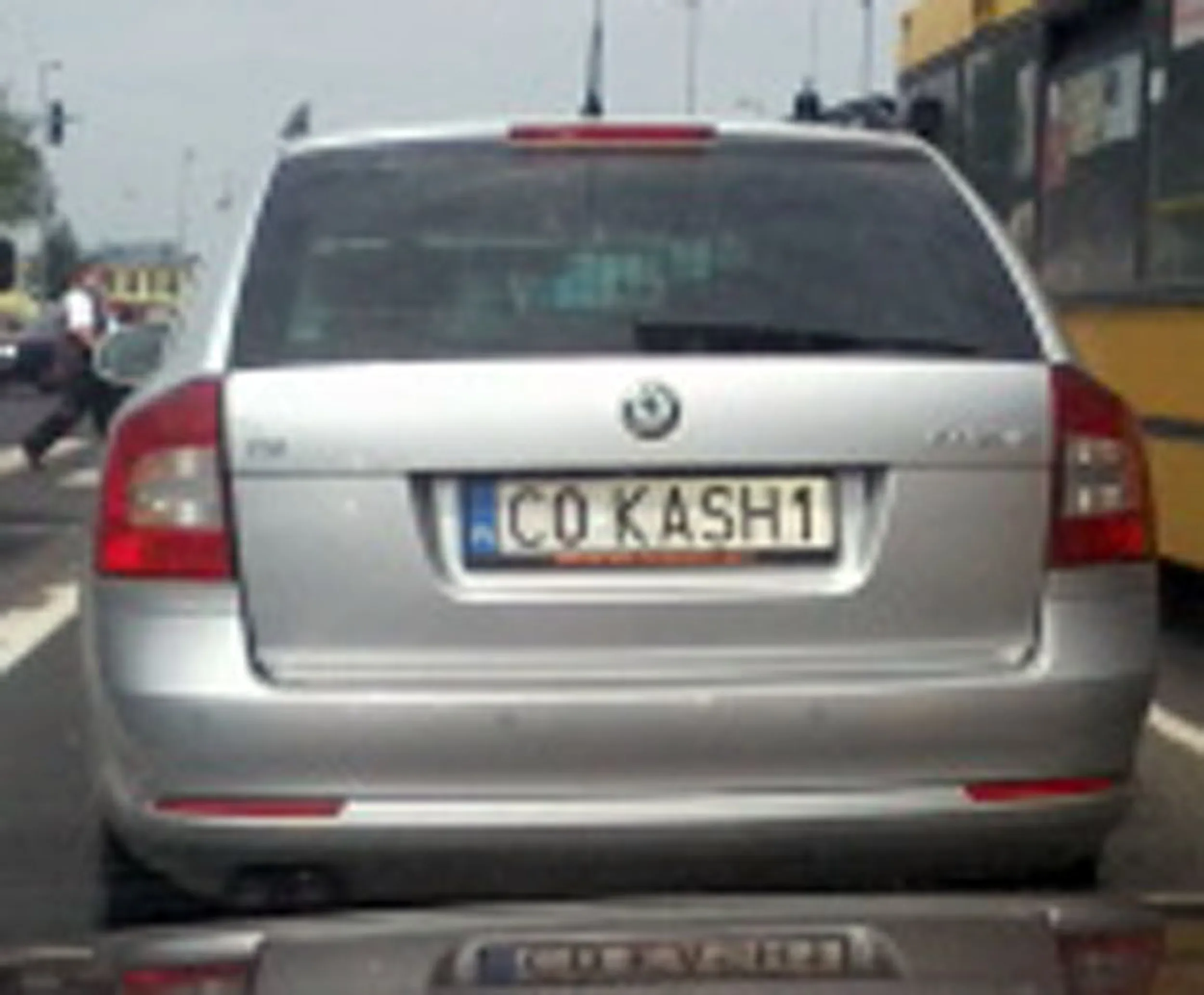 Fajny numer, blacha C0 KASH1