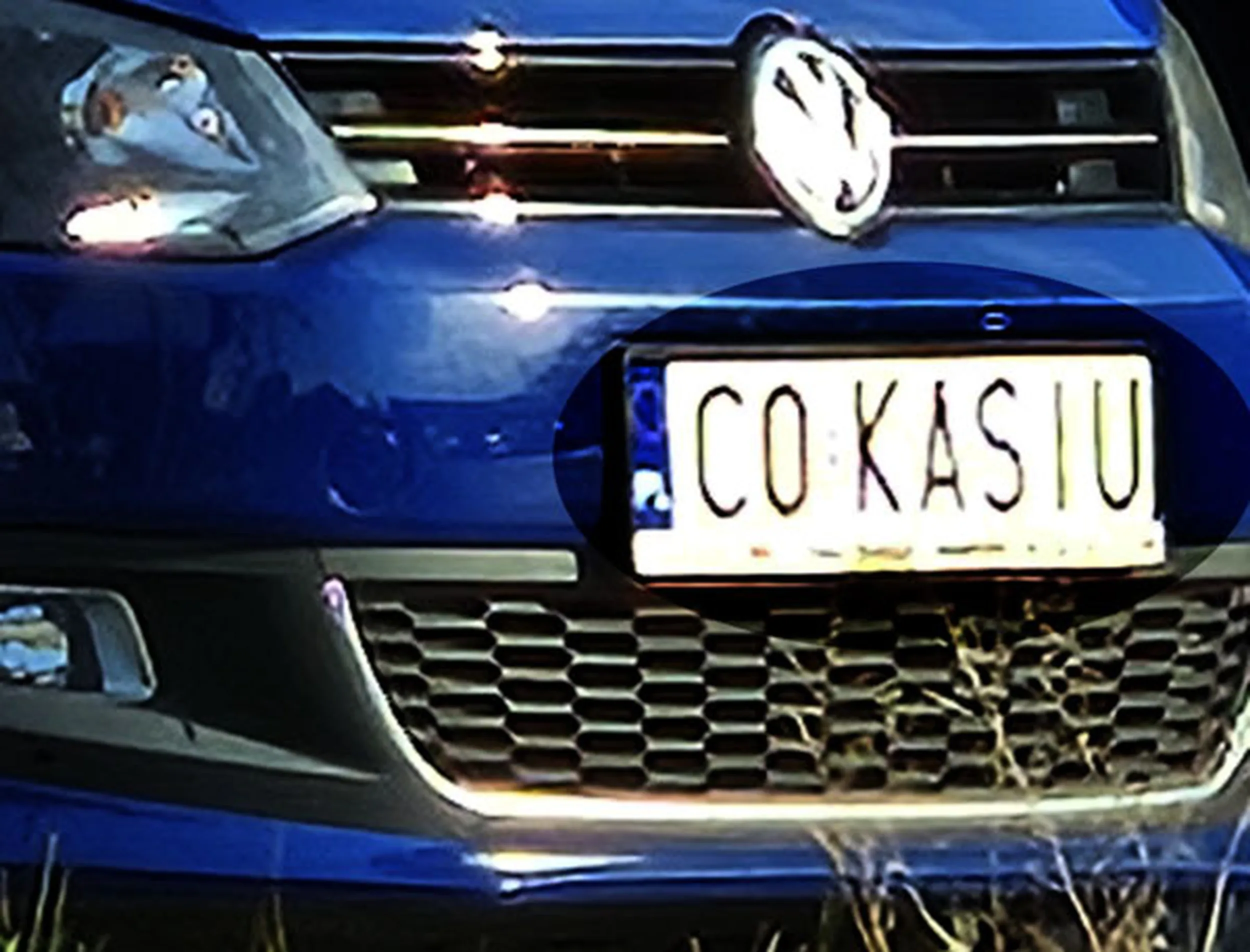 Fajny numer, blacha C0 KASIU