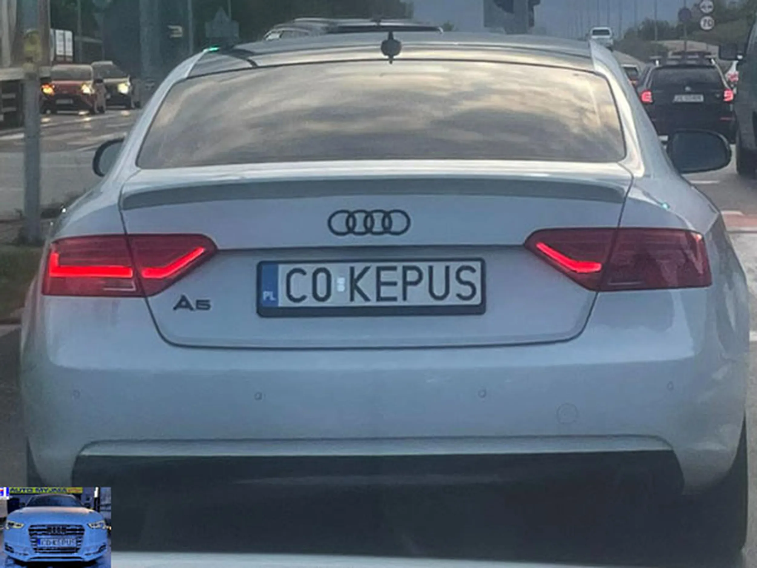 Fajny numer, blacha C0 KEPUS