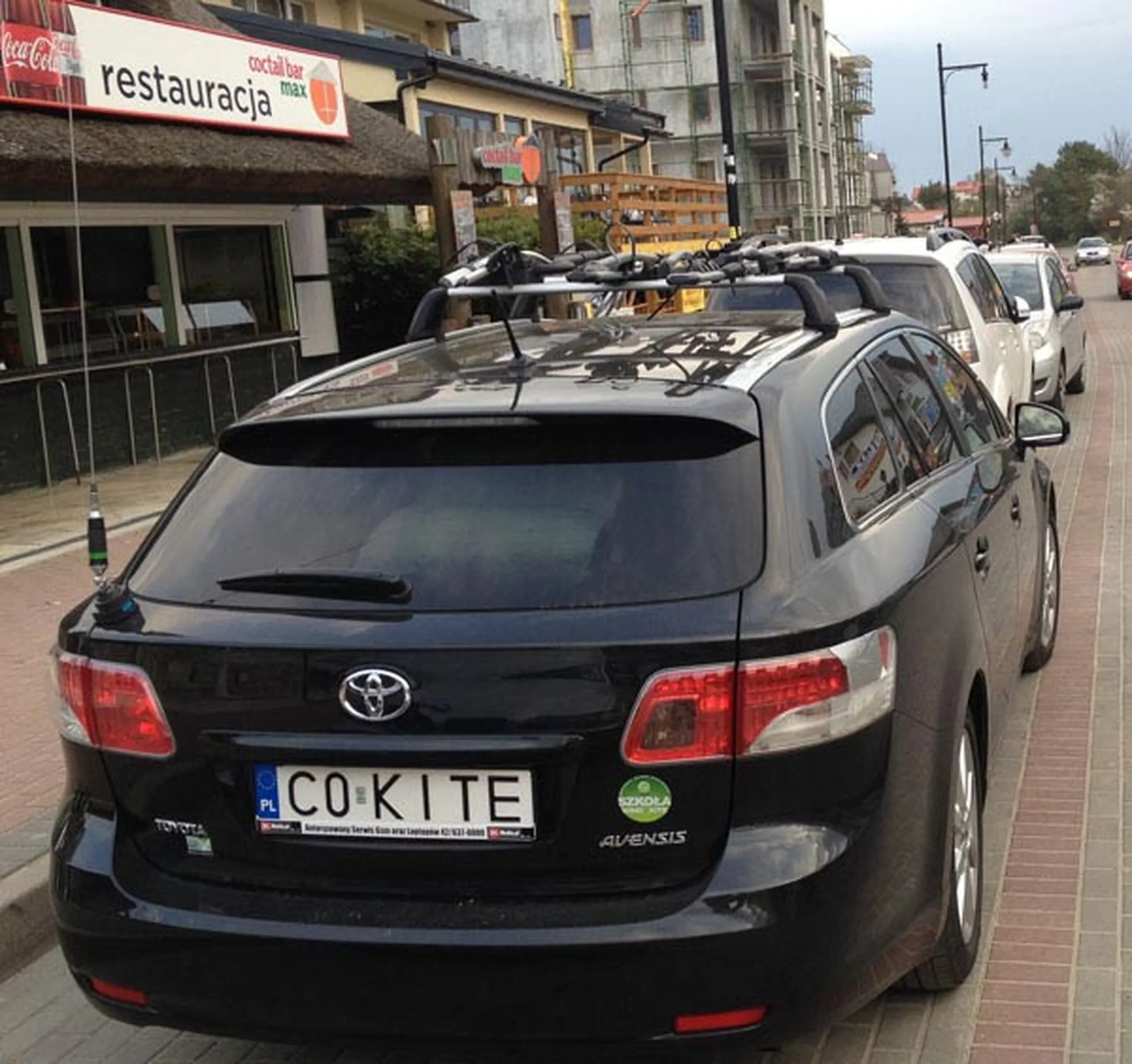 Fajny numer, blacha C0 KITE