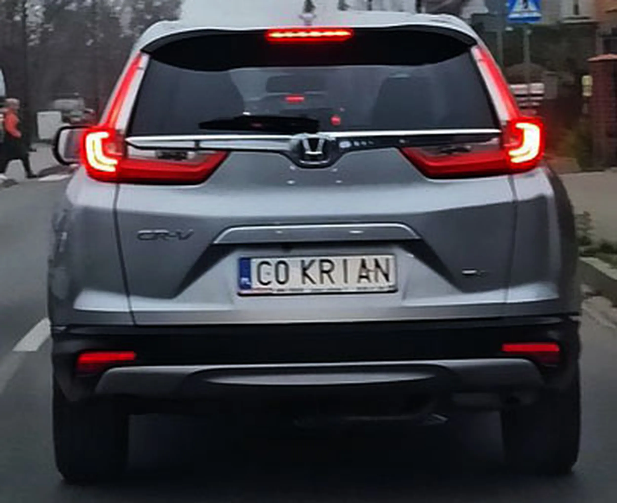 Fajny numer, blacha C0 KRIAN