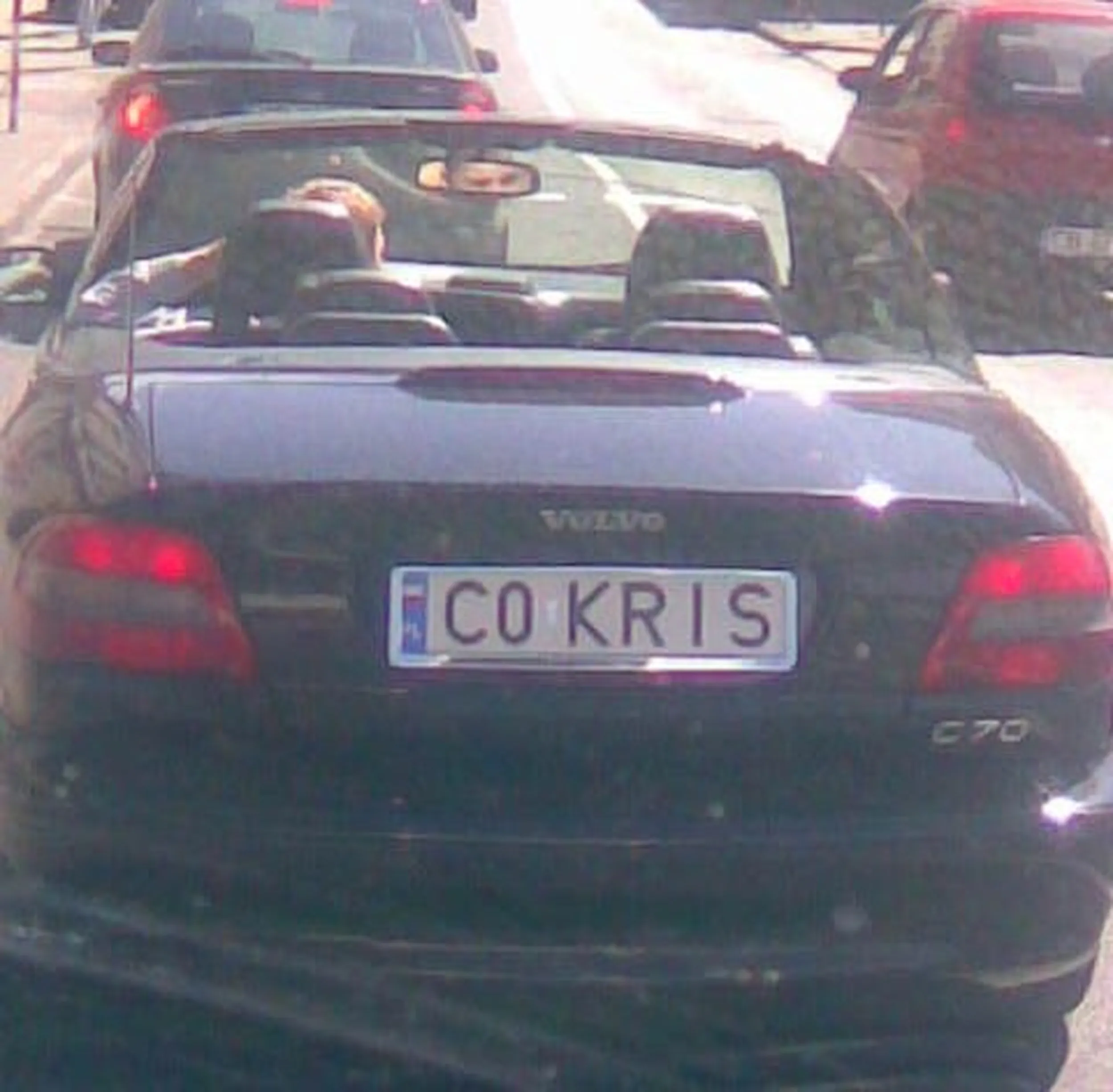 Fajny numer, blacha C0 KRIS