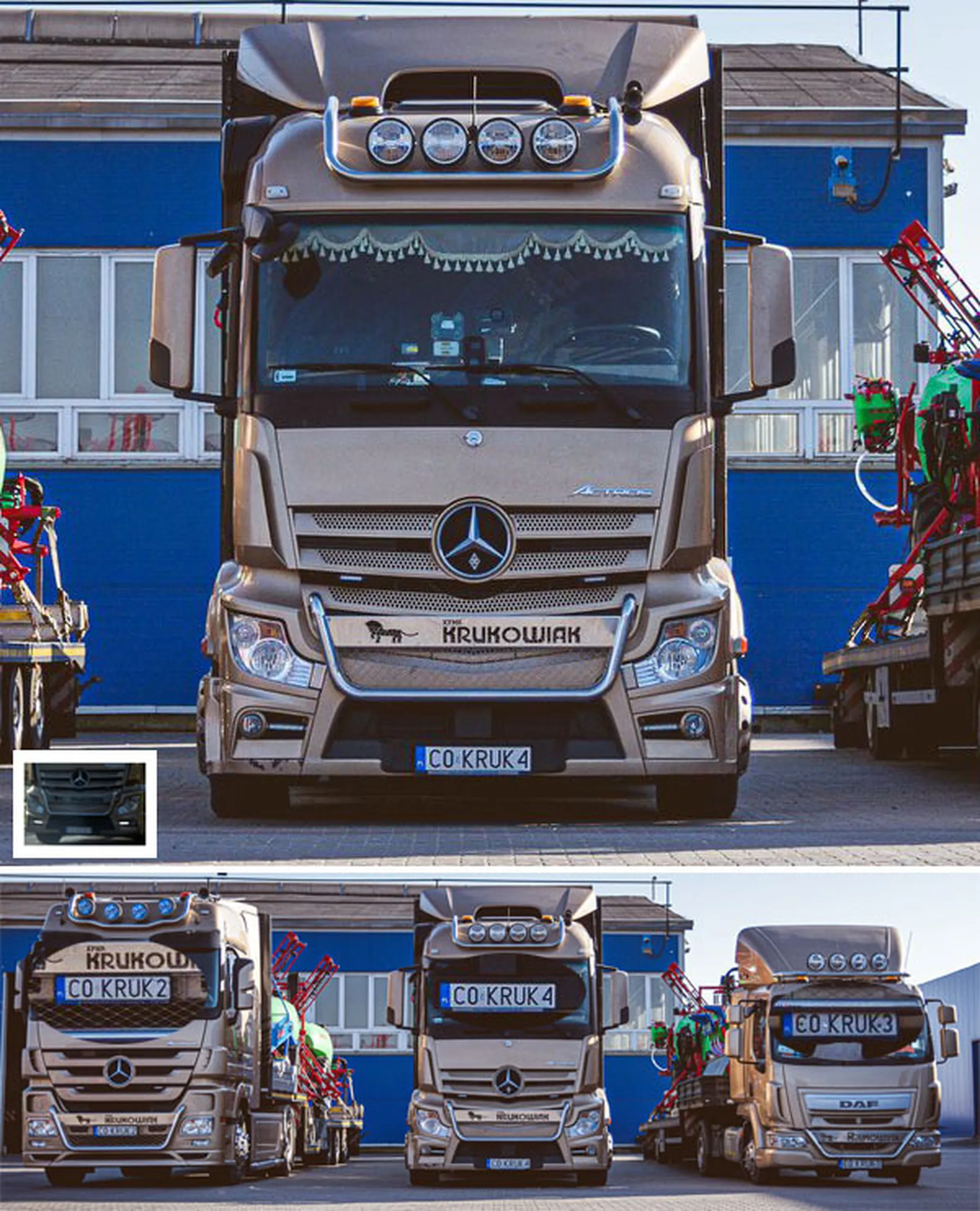 Fajny numer, blacha C0 KRUK4