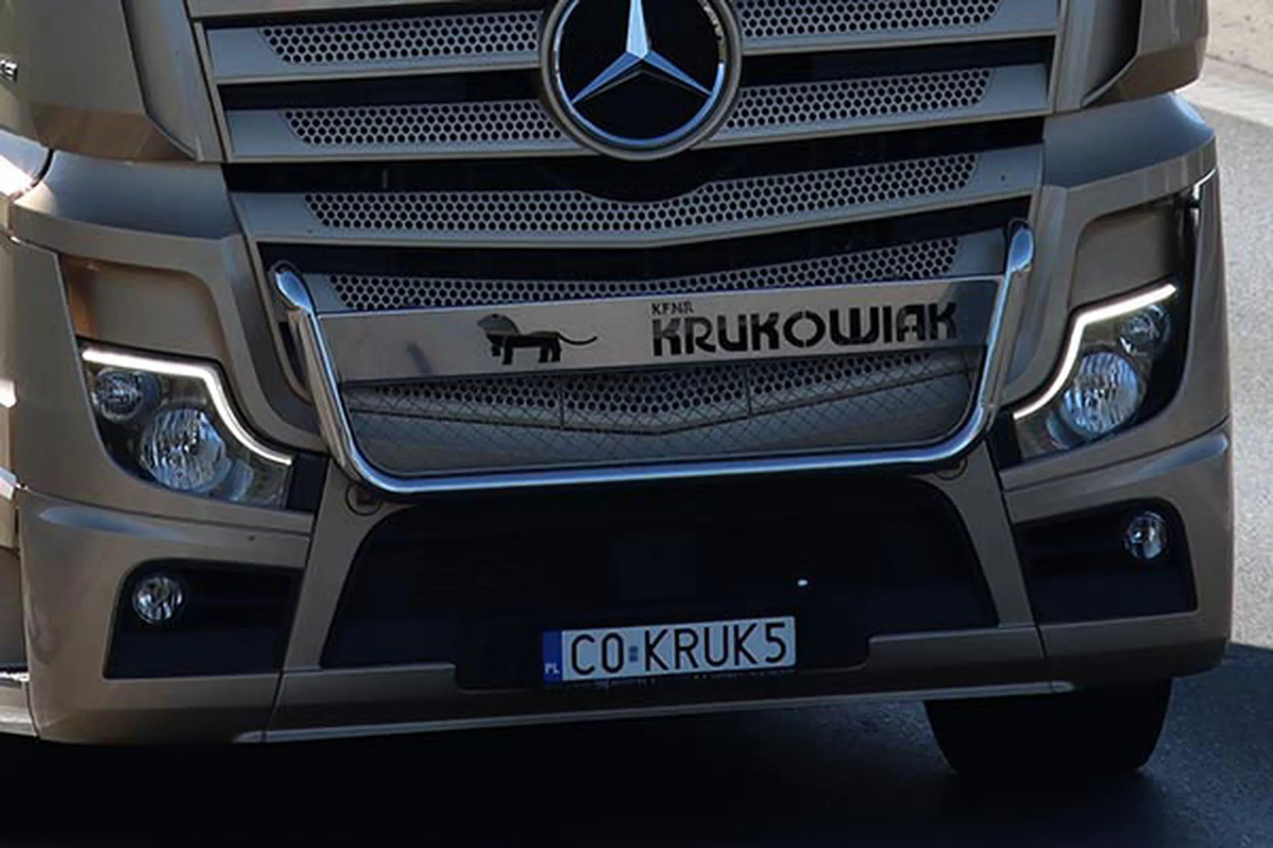 Fajny numer, blacha C0 KRUK5