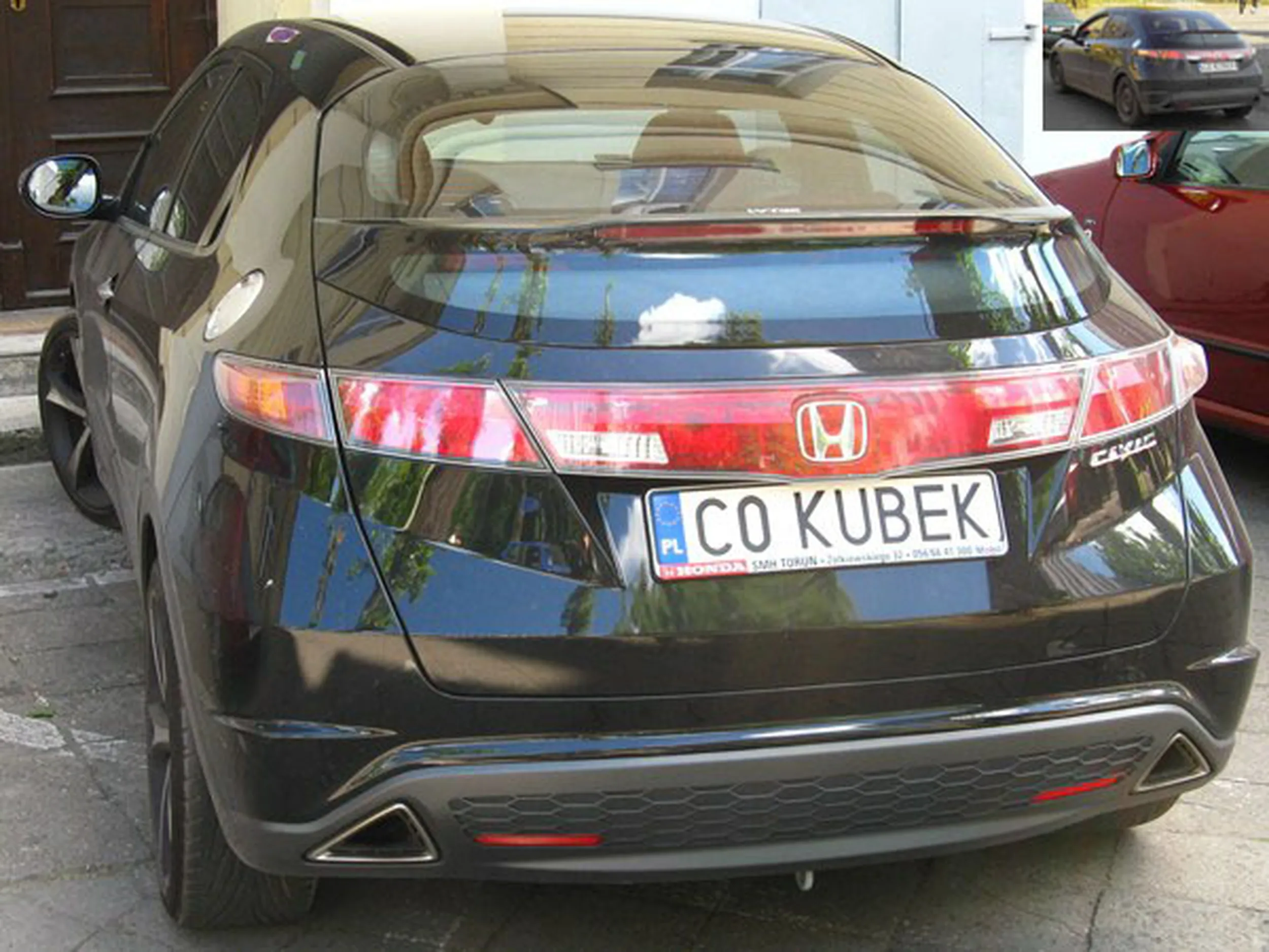 Fajny numer, blacha C0 KUBEK