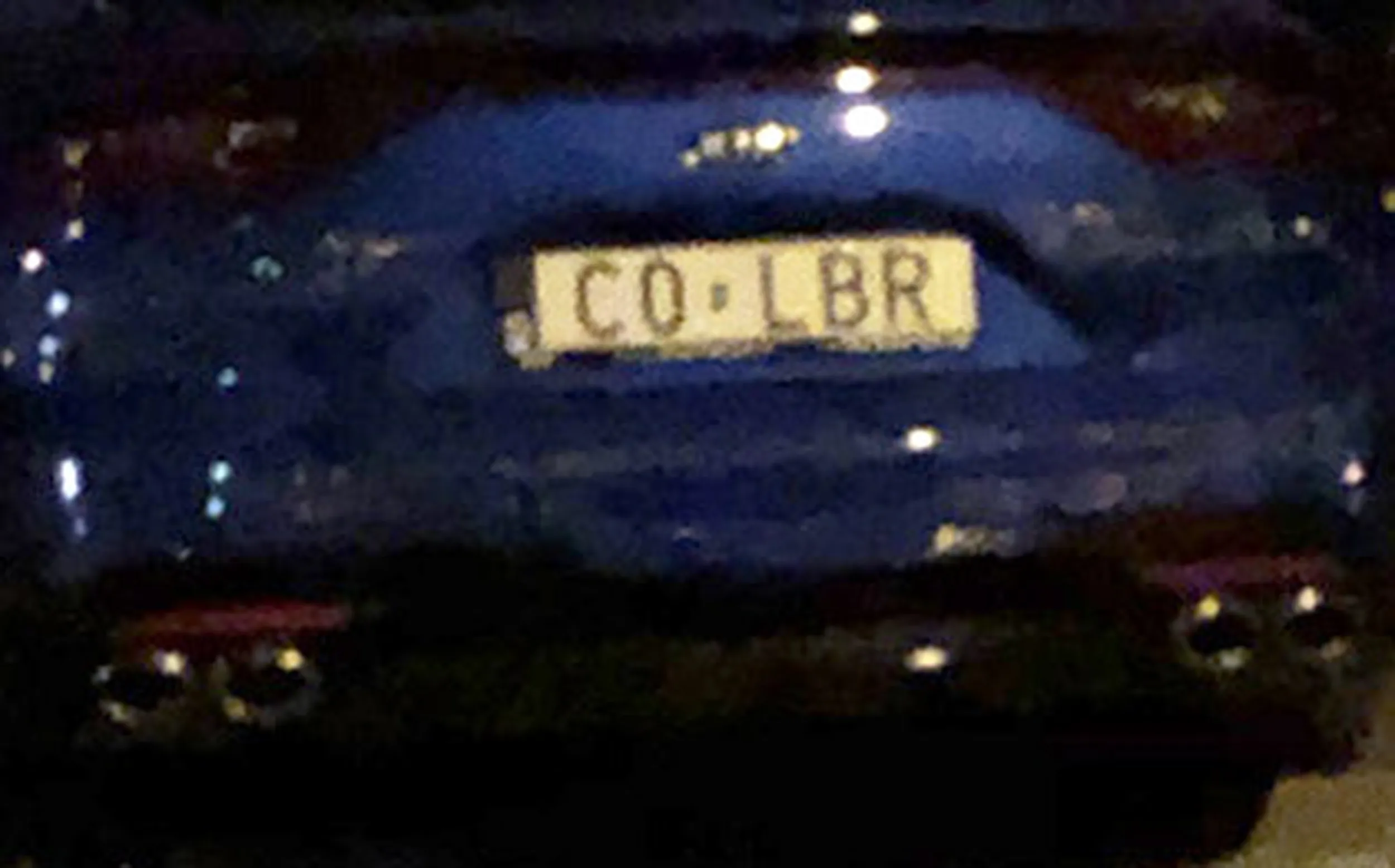 Fajny numer, blacha C0 LBR