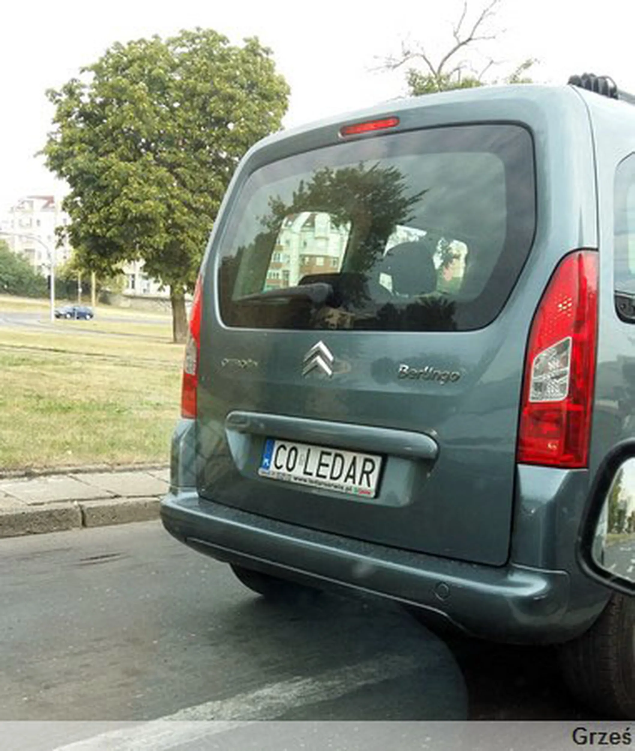 Fajny numer, blacha C0 LEDAR