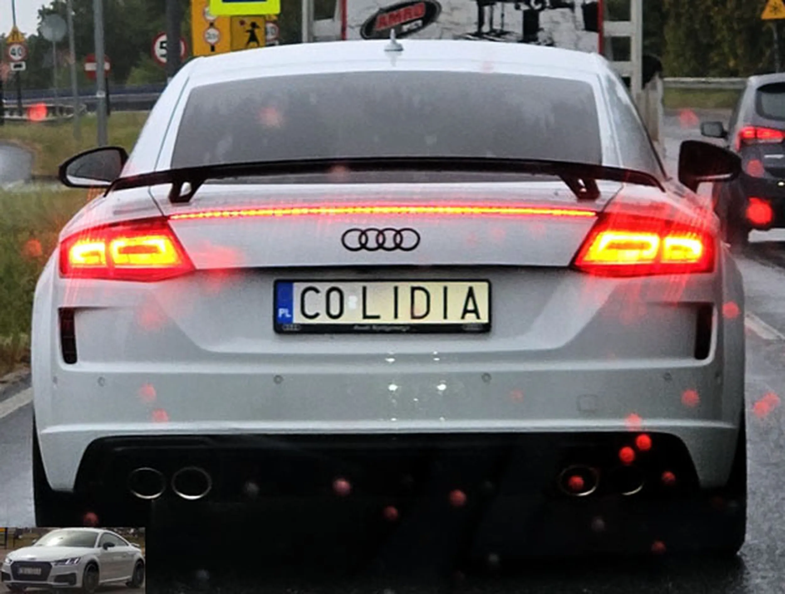 Fajny numer, blacha C0 LIDIA