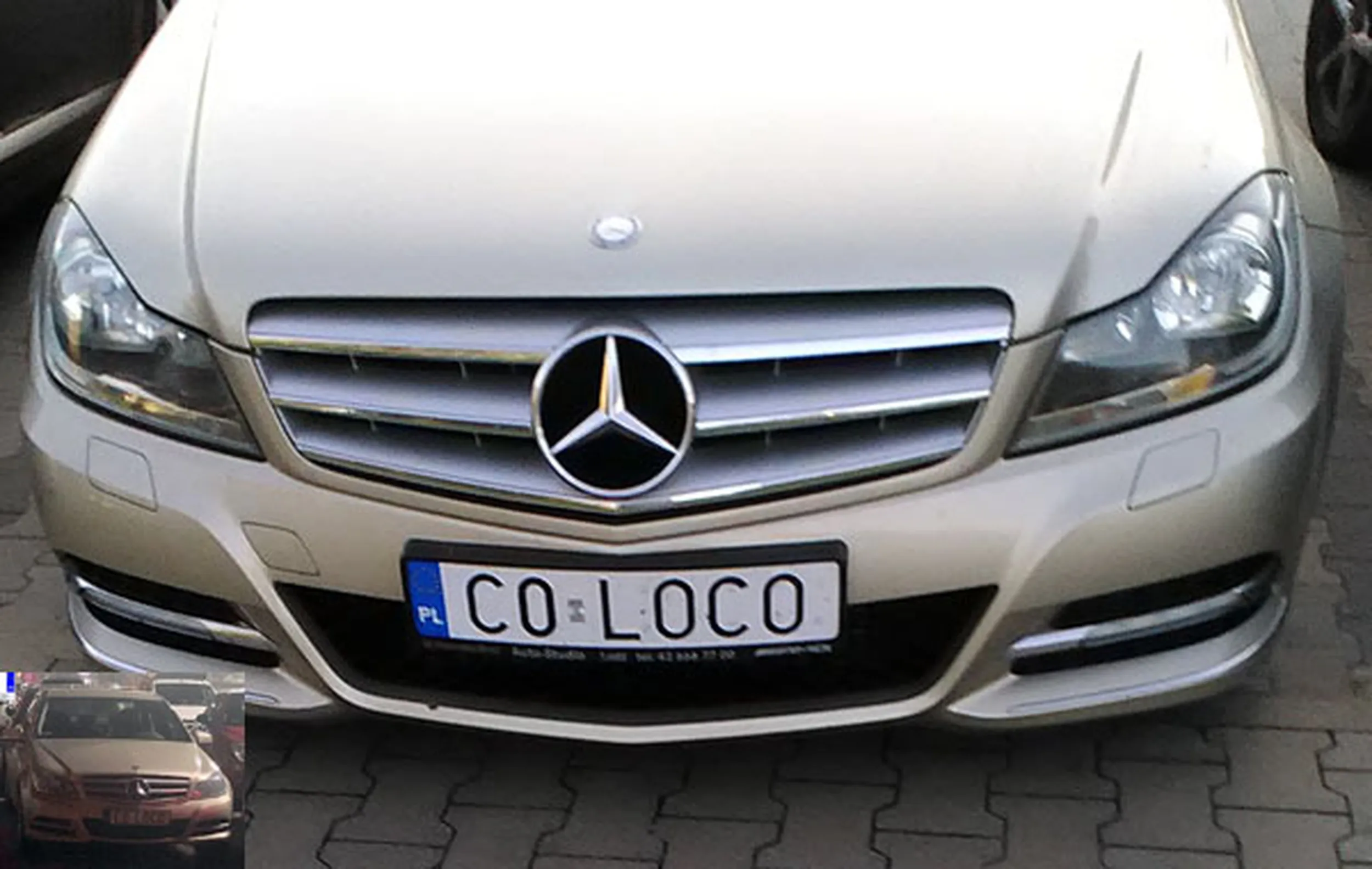 Fajny numer, blacha C0 LOCO