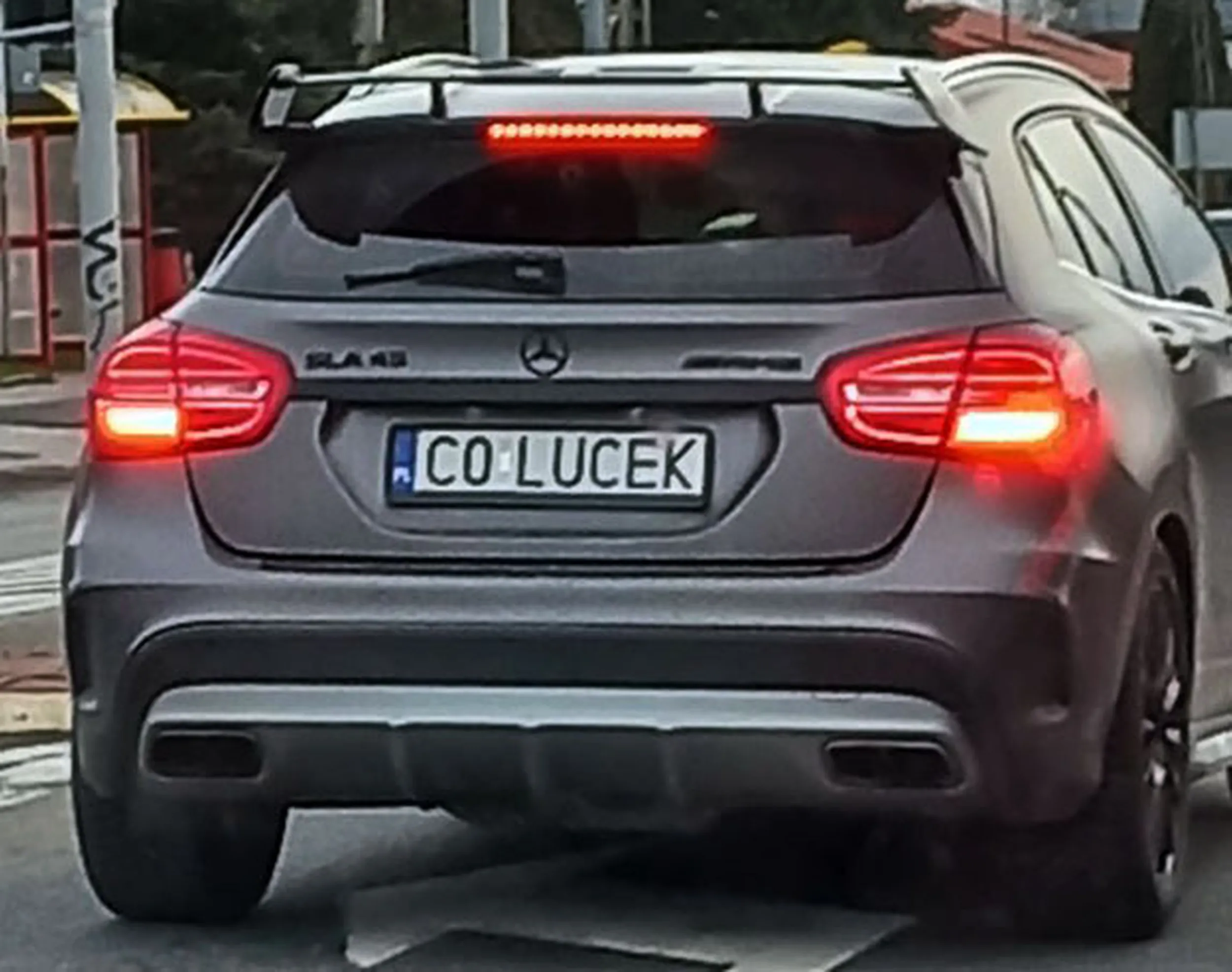 Fajny numer, blacha C0 LUCEK