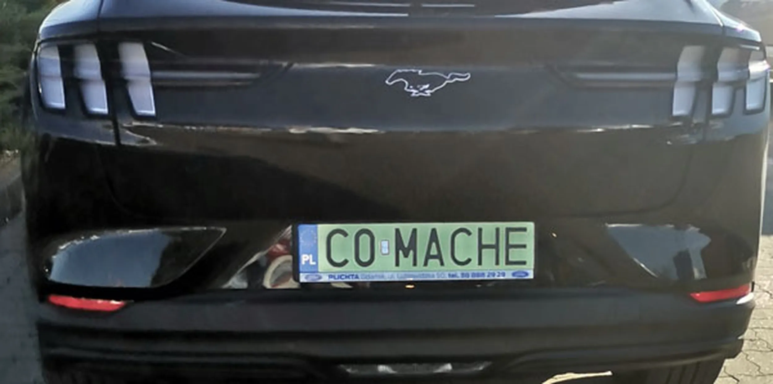 Fajny numer, blacha C0 MACHE