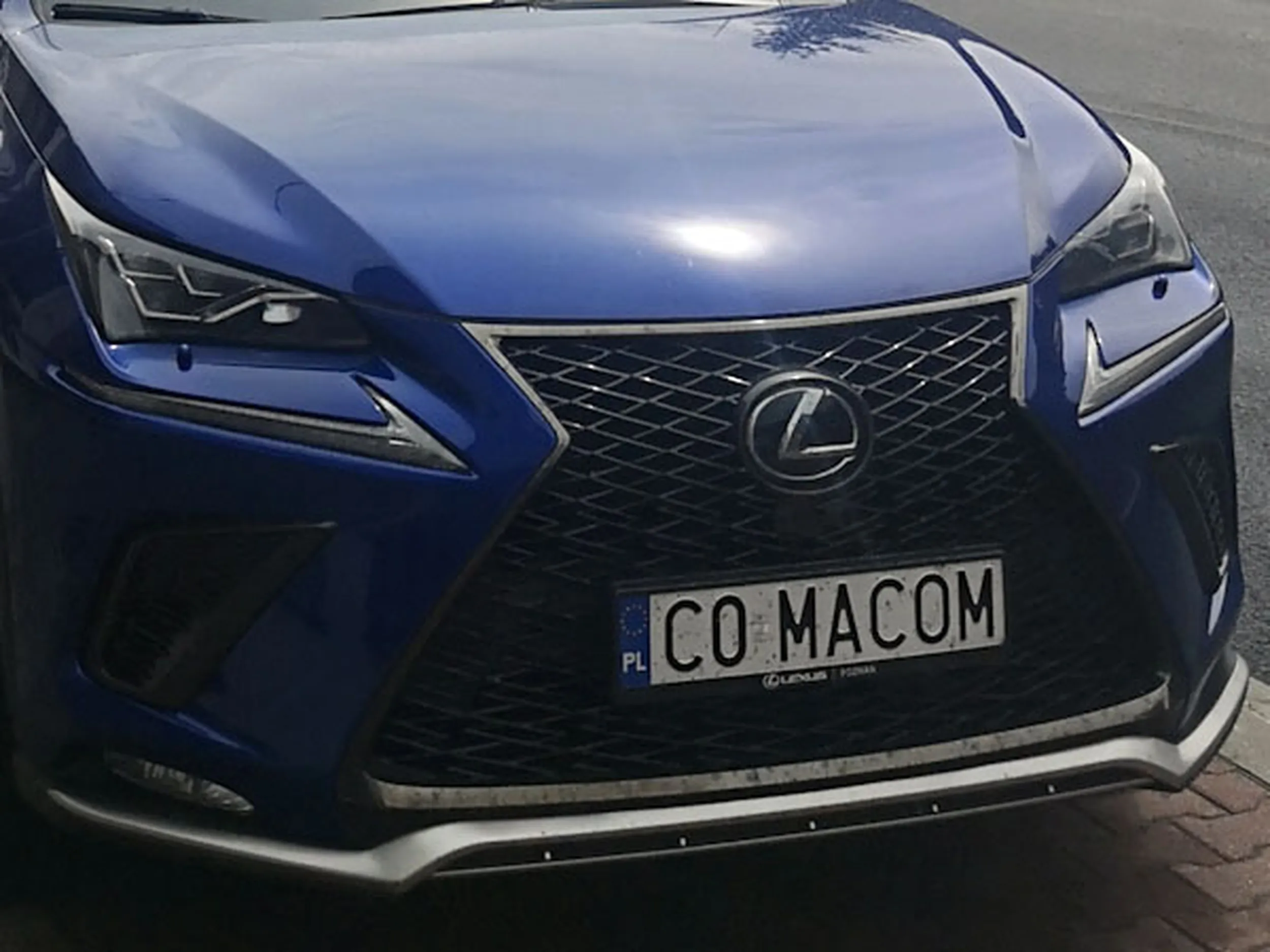 Fajny numer, blacha C0 MACOM