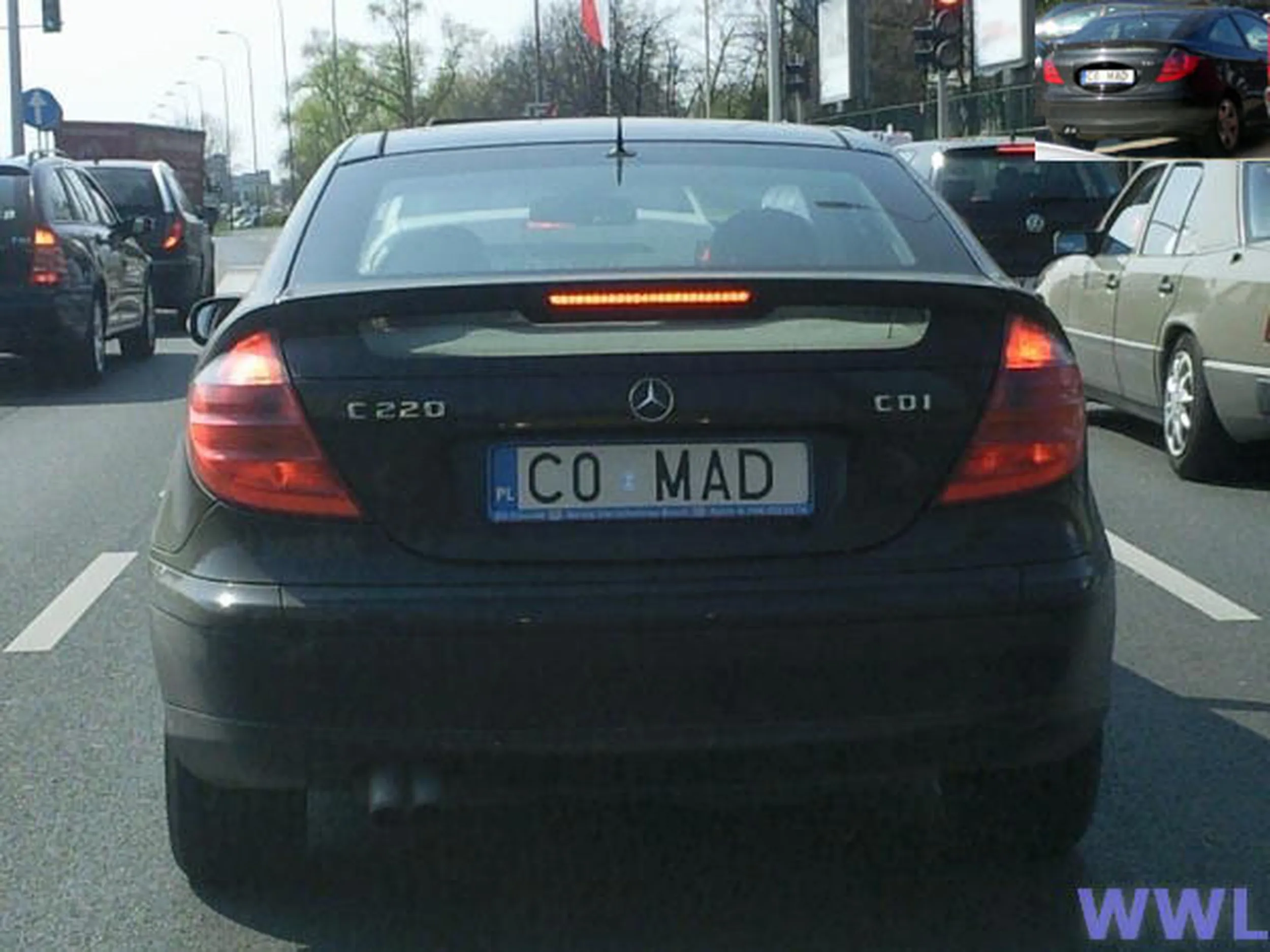 Fajny numer, blacha C0 MAD