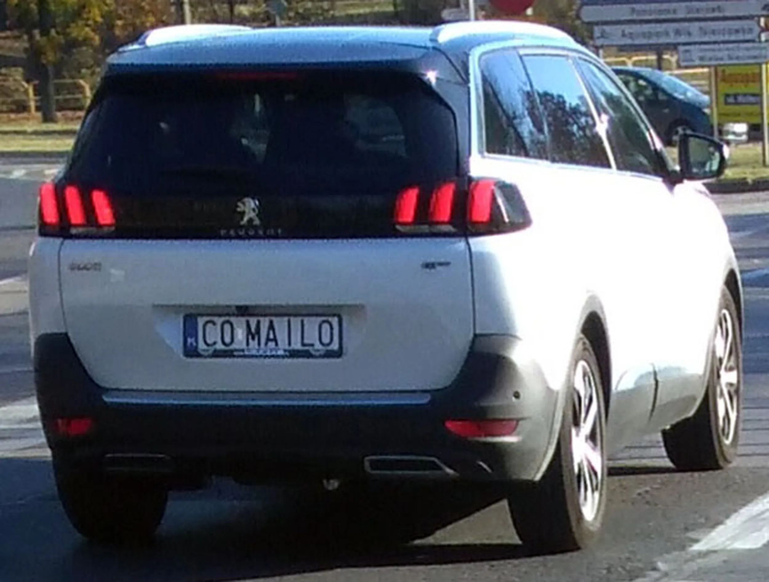 Fajny numer, blacha C0 MAILO