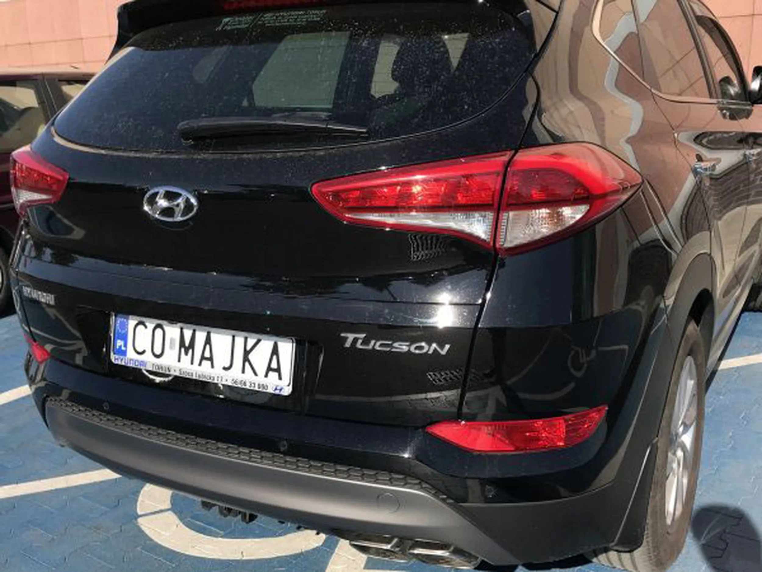 Fajny numer, blacha C0 MAJKA