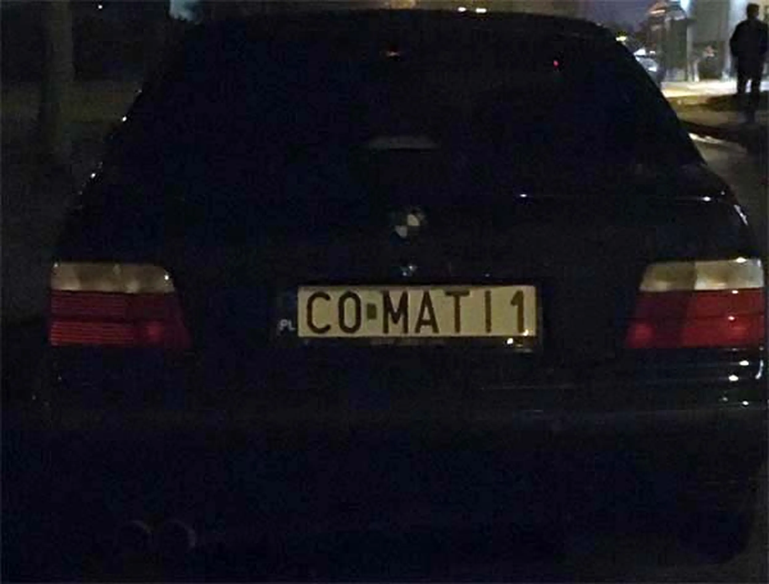 Fajny numer, blacha C0 MATI1