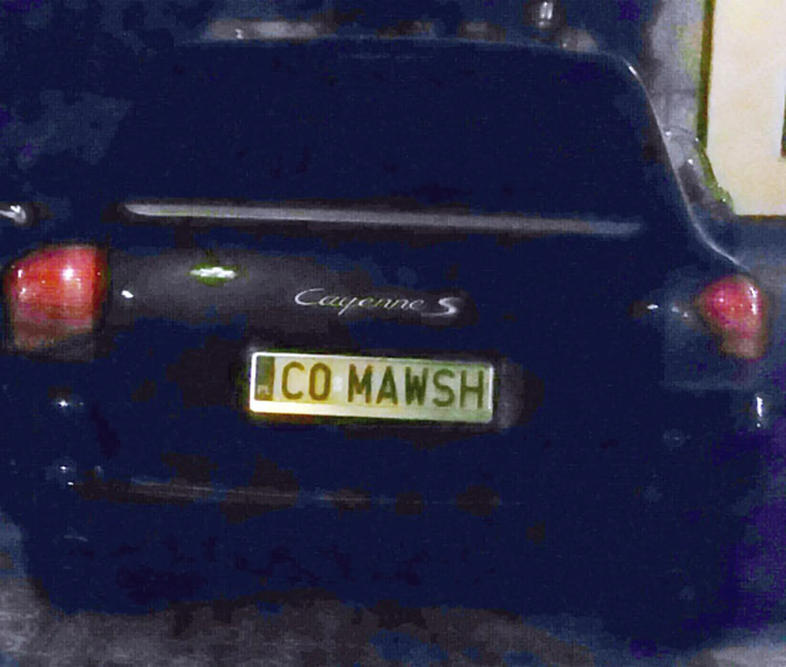 Fajny numer, blacha C0 MAWSH