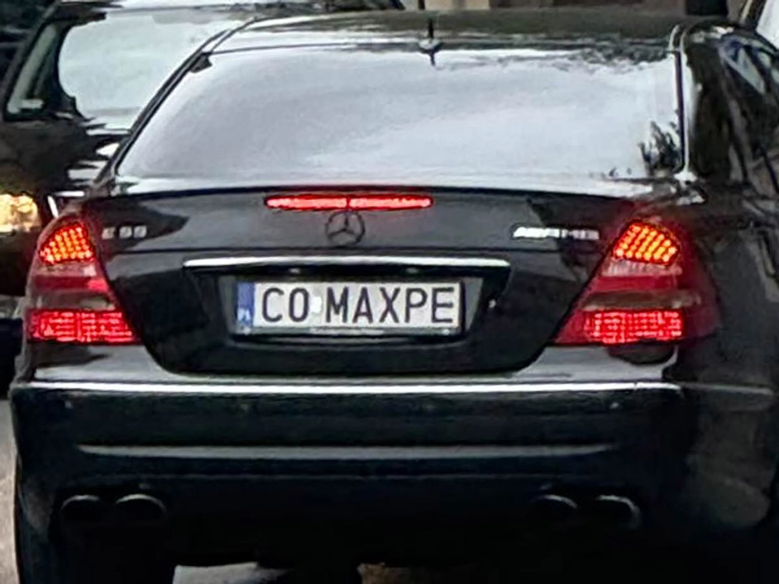 Fajny numer, blacha C0 MAXPE