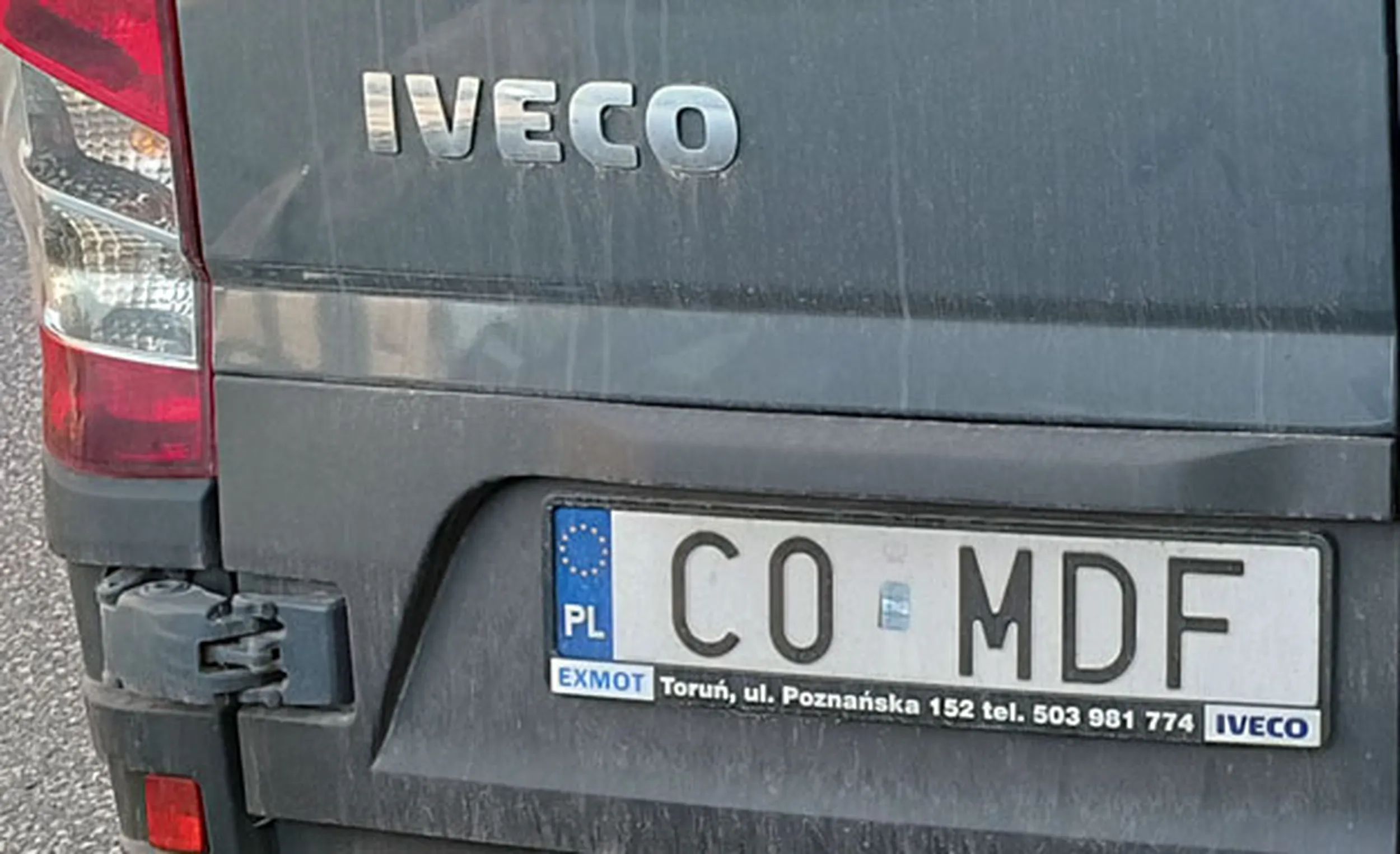 Fajny numer, blacha C0 MDF