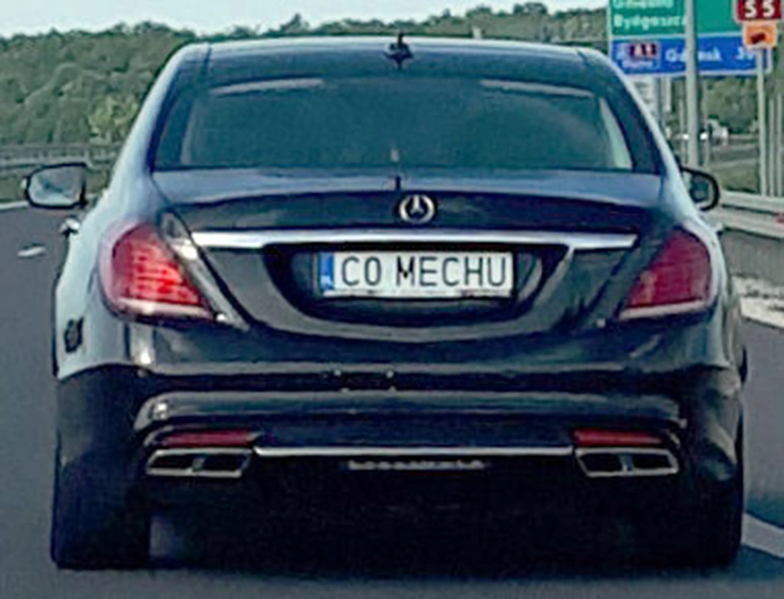 Fajny numer, blacha C0 MECHU