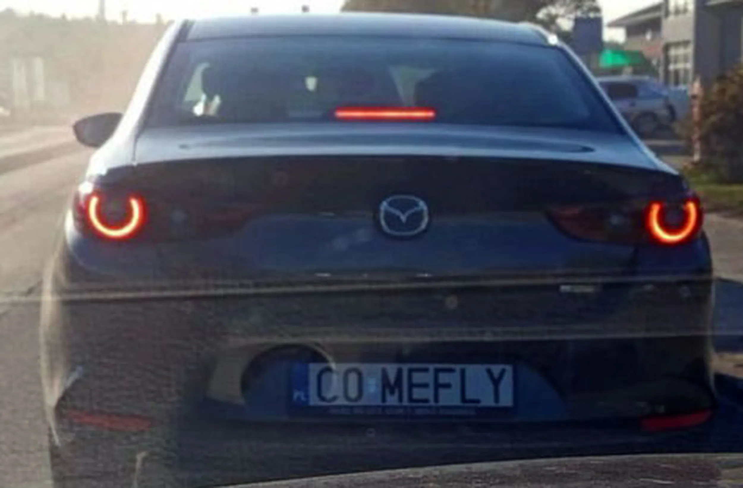 Fajny numer, blacha C0 MEFLY