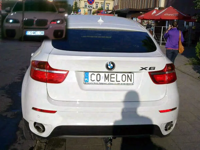 Fajny numer, blacha C0 MELON