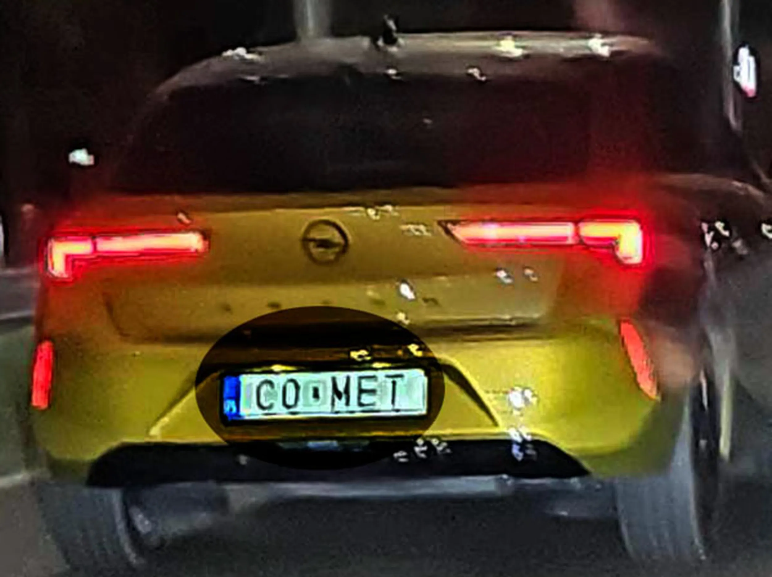 Fajny numer, blacha C0 MET