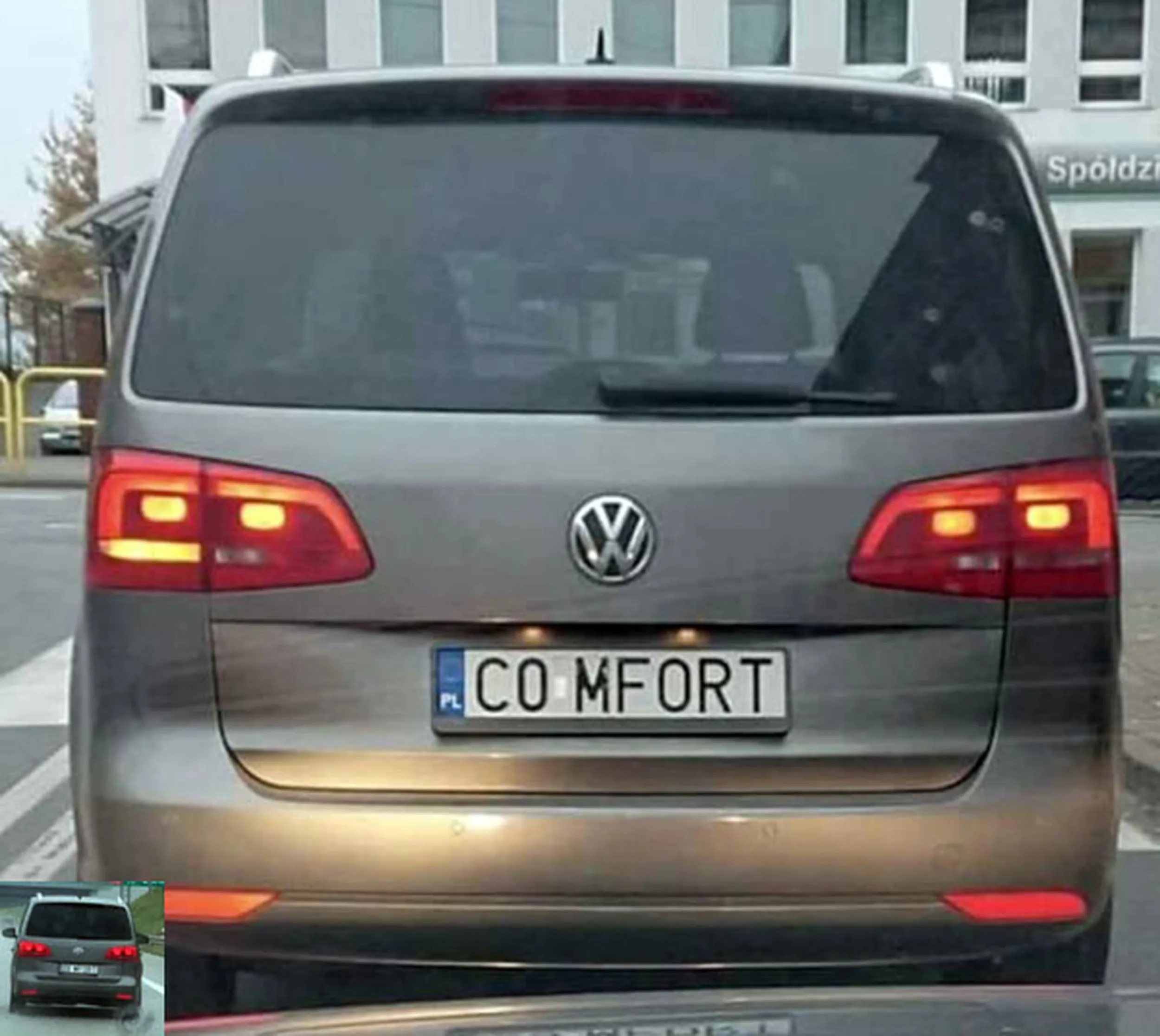 Fajny numer, blacha C0 MFORT