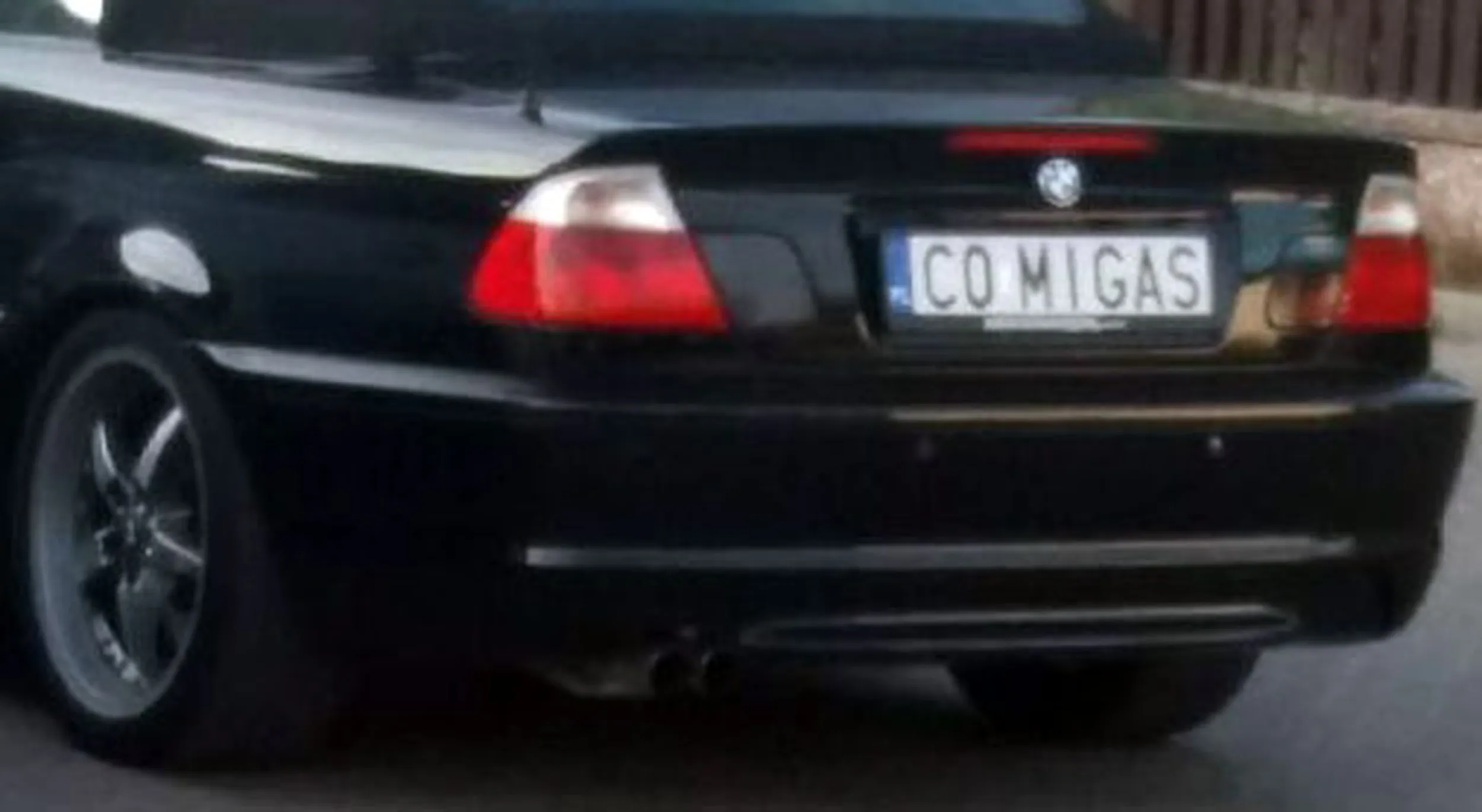 Fajny numer, blacha C0 MIGAS