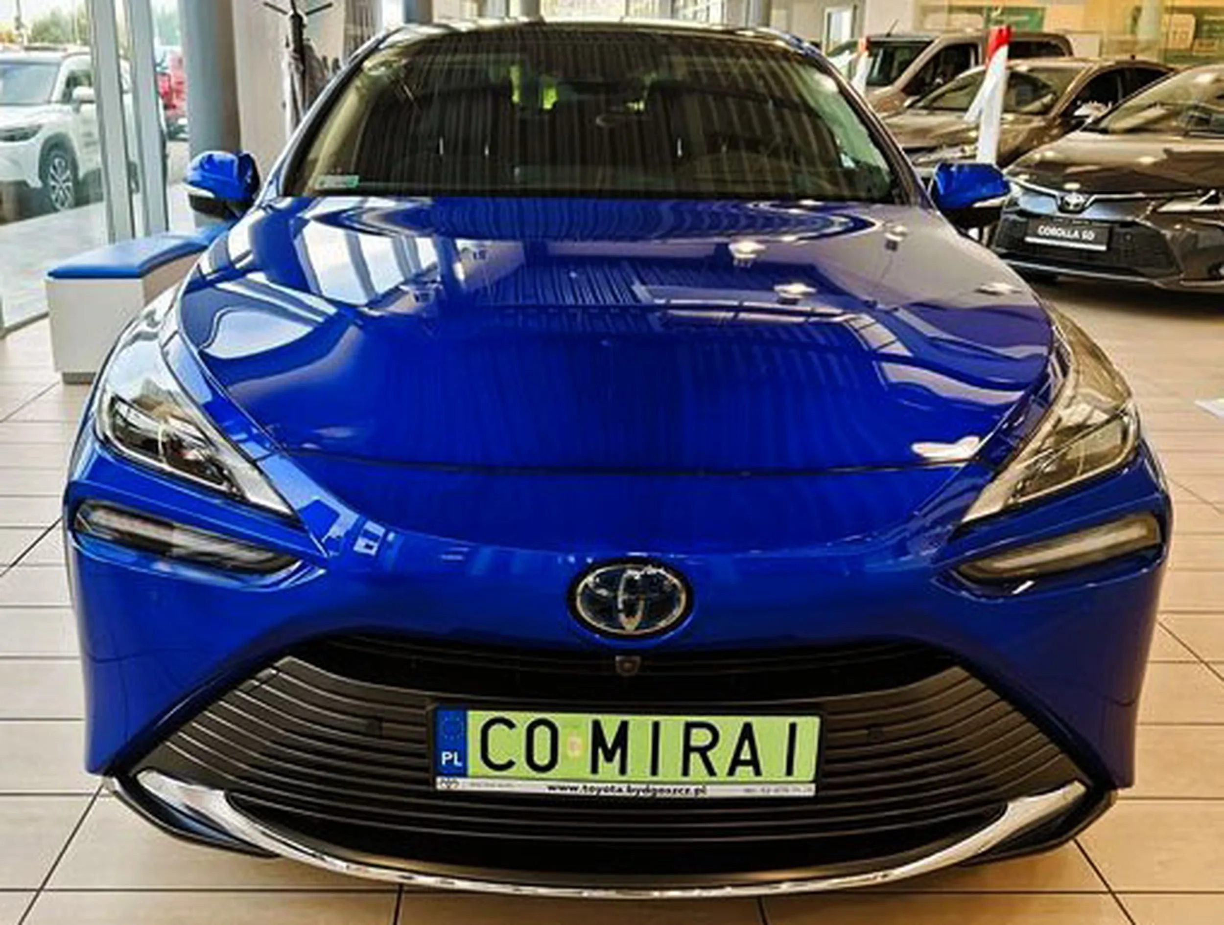 Fajny numer, blacha C0 MIRAI