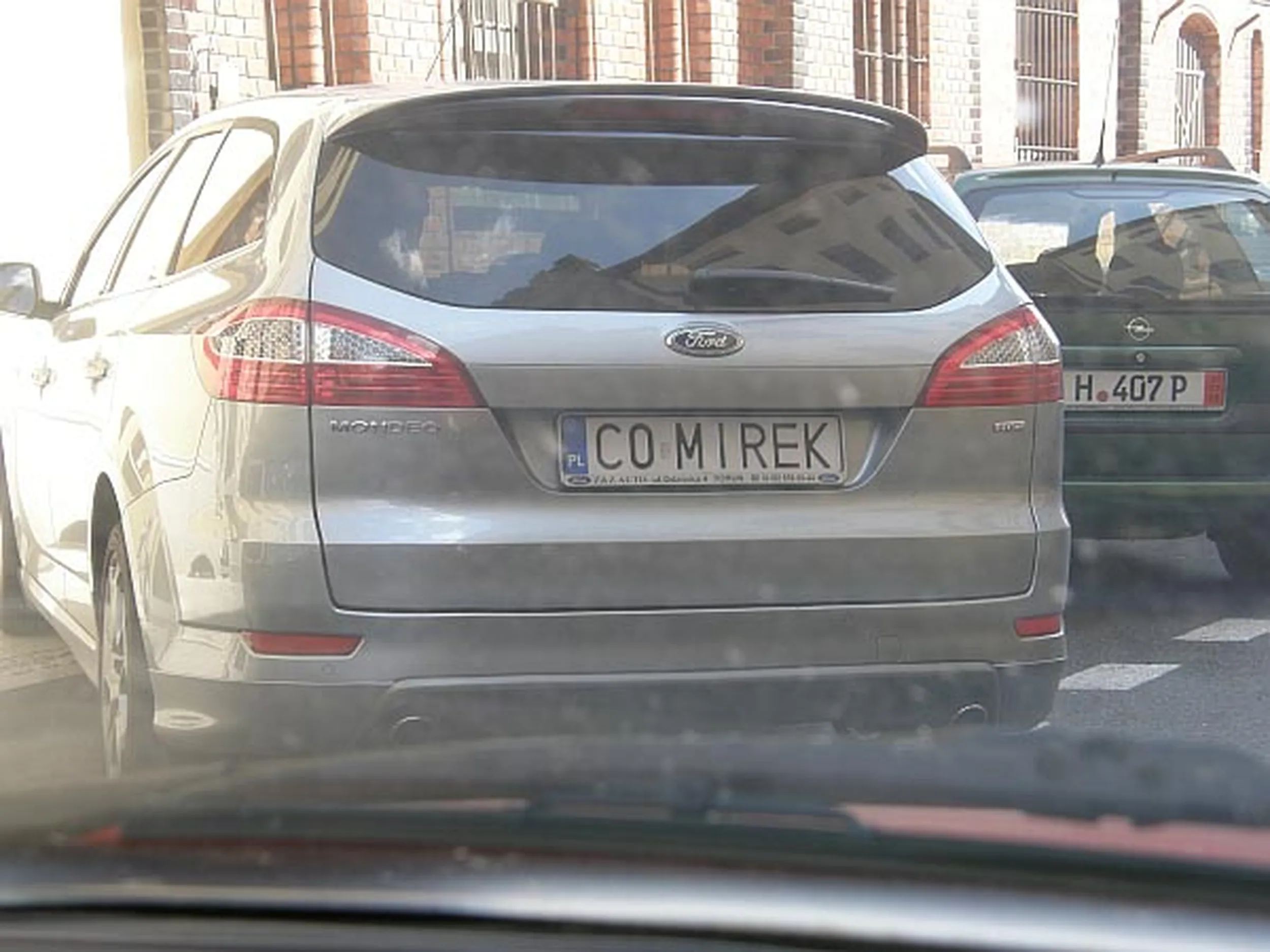 Fajny numer, blacha C0 MIREK