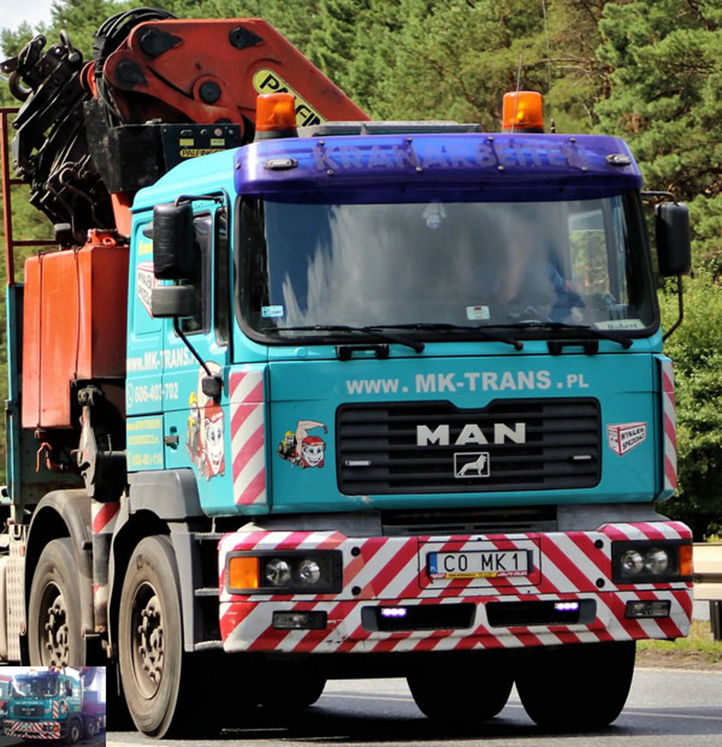 Fajny numer, blacha C0 MK1