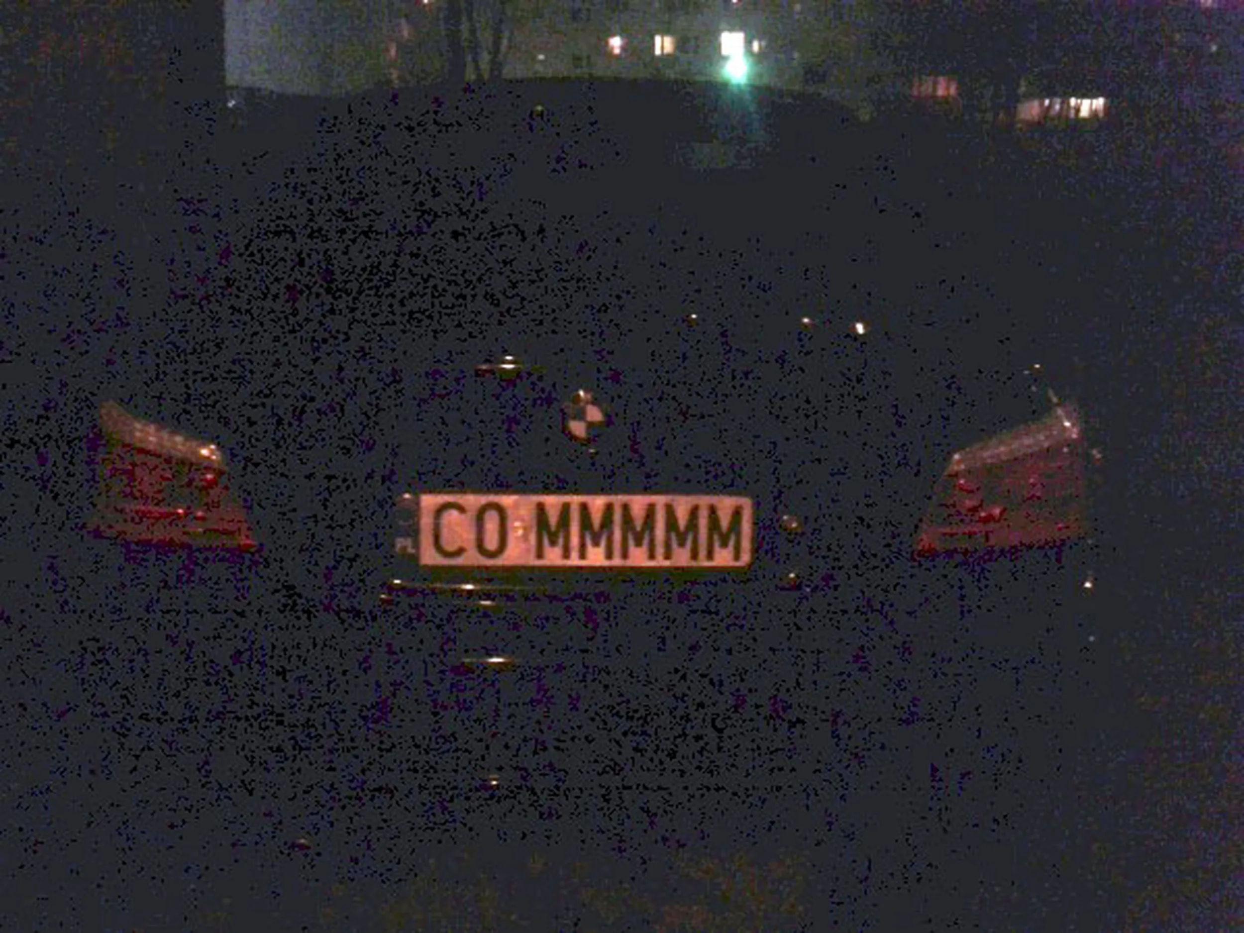 Fajny numer, blacha C0 MMMMM