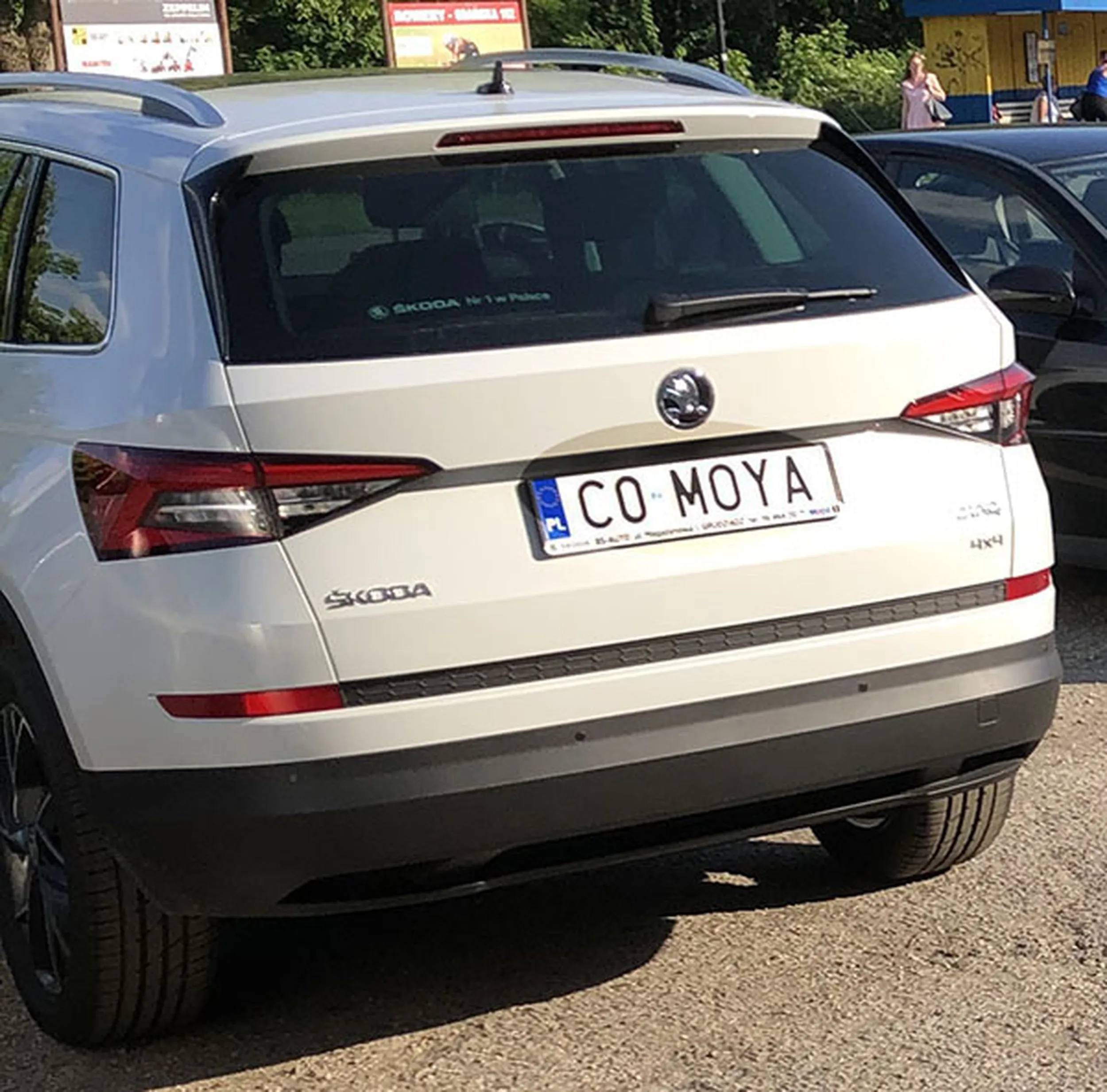 Fajny numer, blacha C0 MOYA