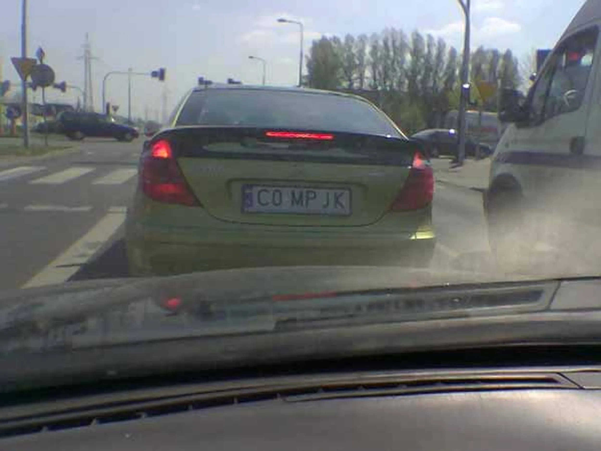 Fajny numer, blacha C0 MPJK