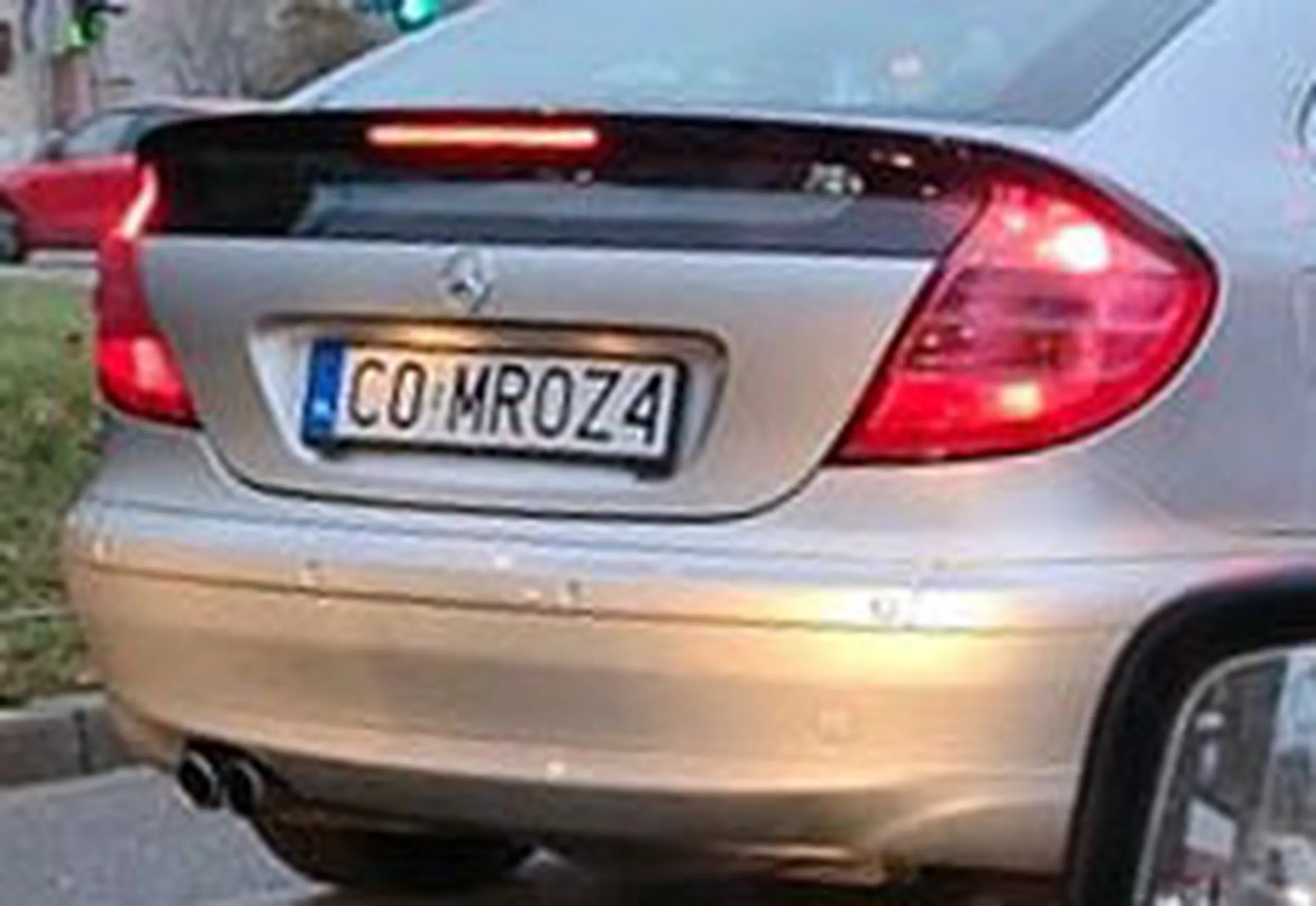 Fajny numer, blacha C0 MROZ4