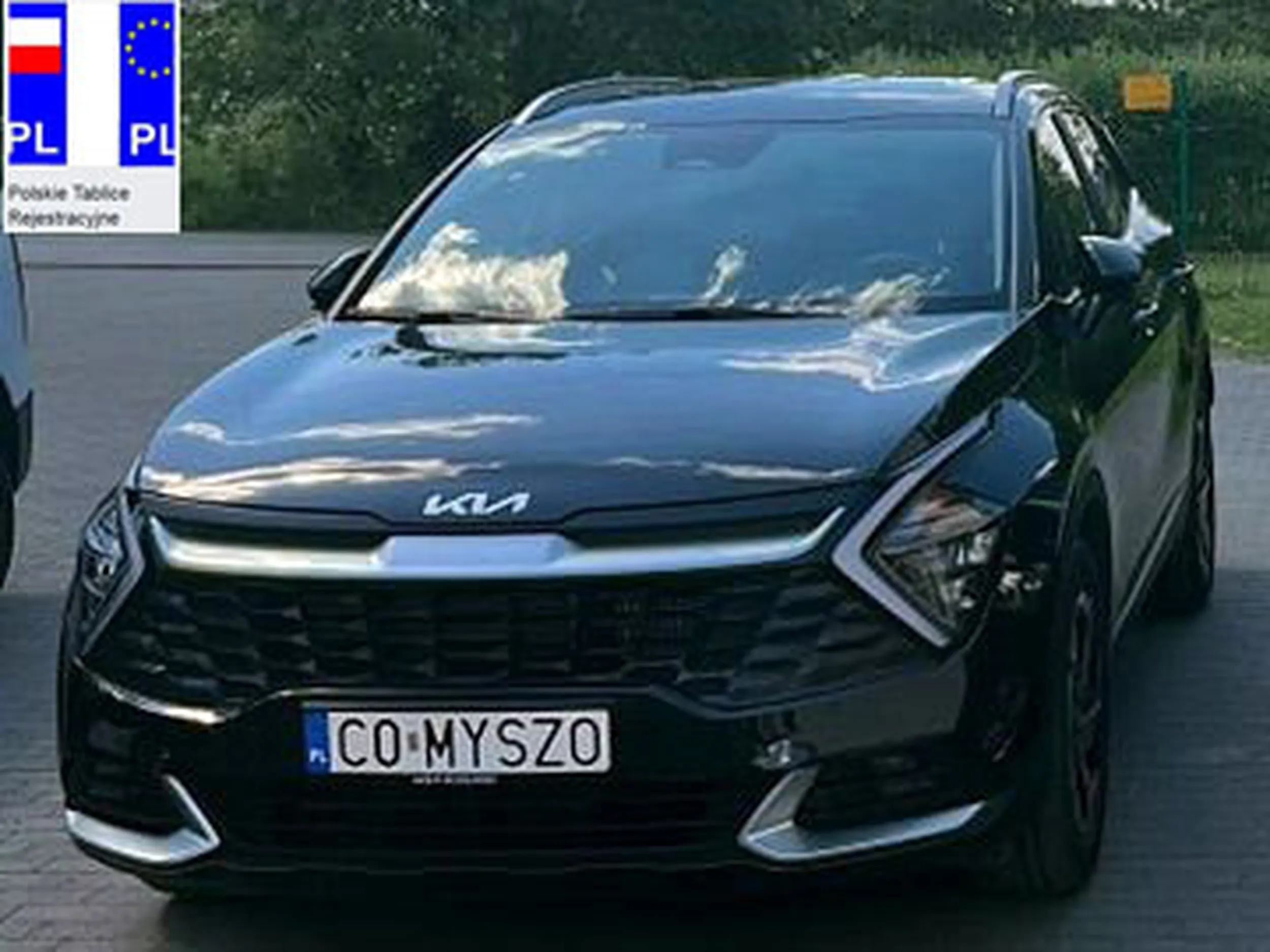 Fajny numer, blacha C0 MYSZO