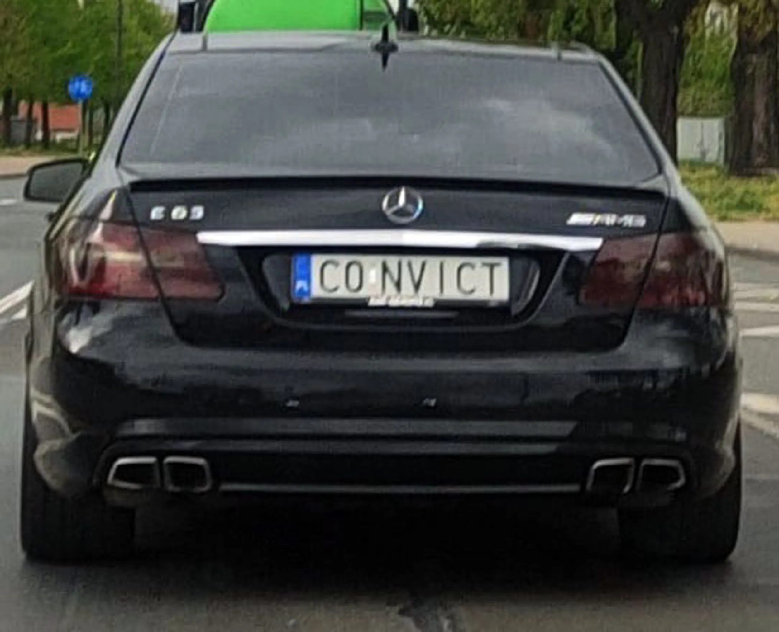 Fajny numer, blacha C0 NVICT