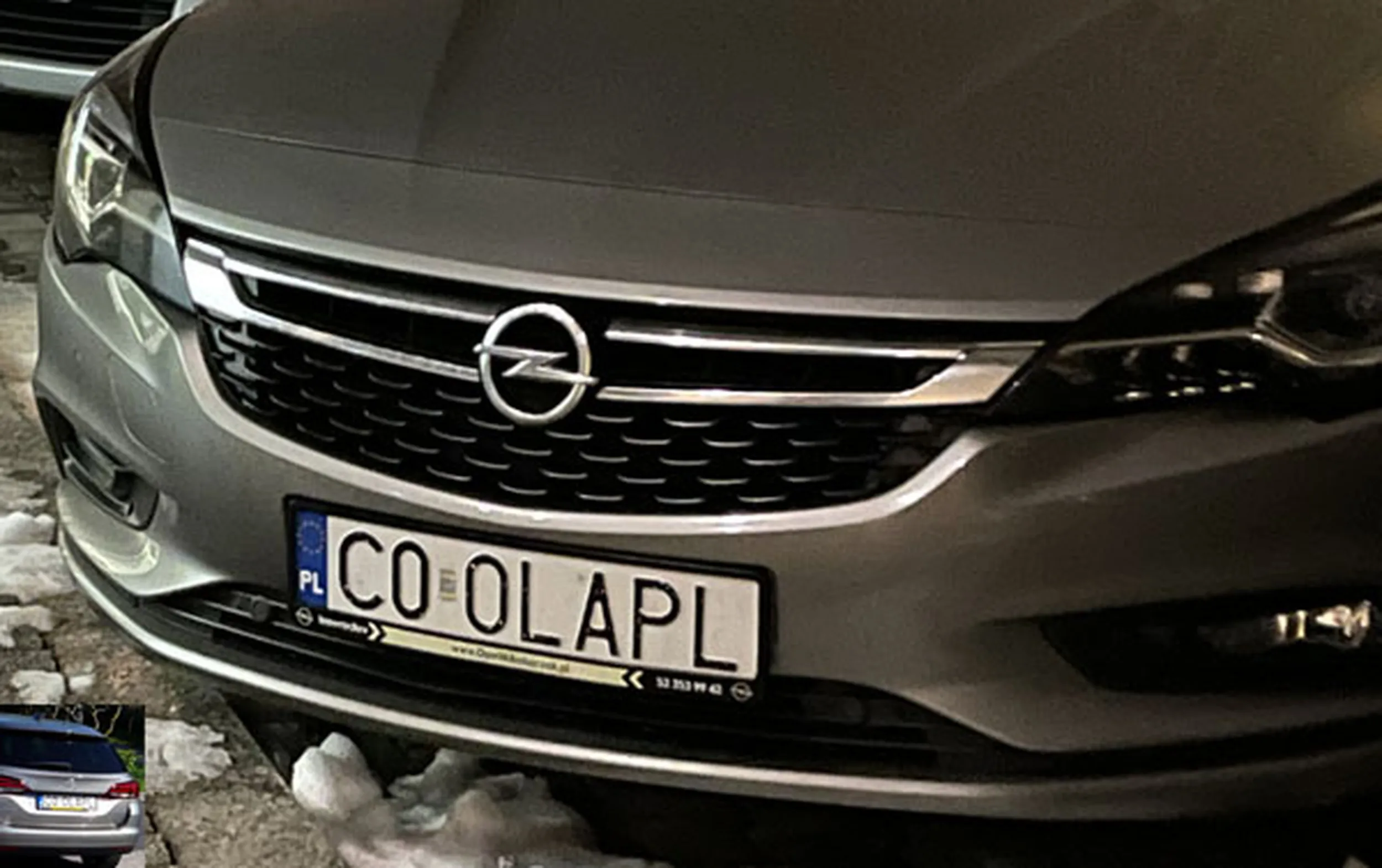 Fajny numer, blacha C0 OLAPL