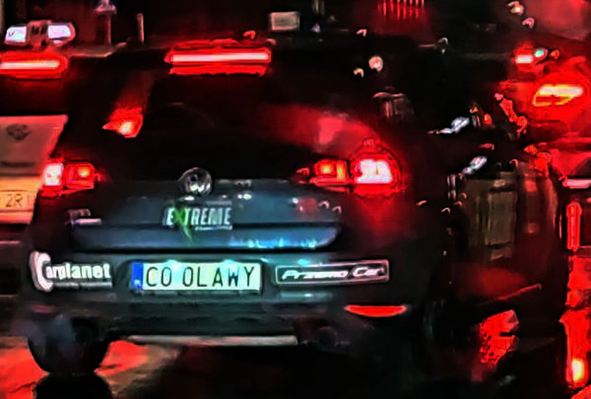 Fajny numer, blacha C0 OLAWY