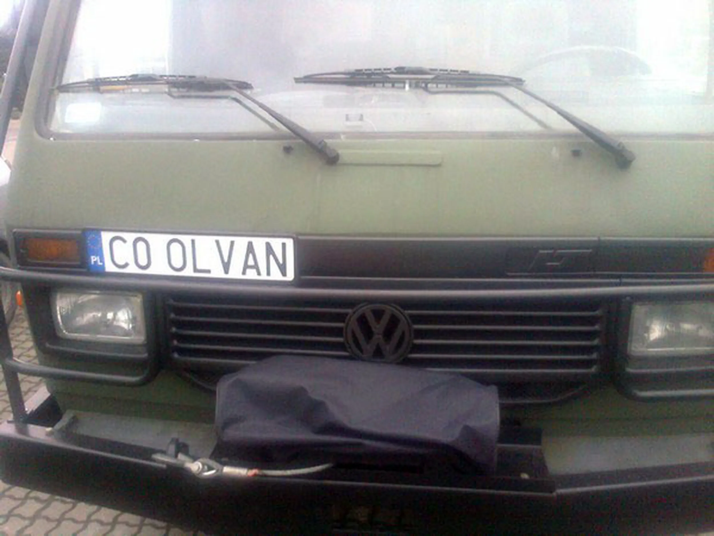 Fajny numer, blacha C0 OLVAN