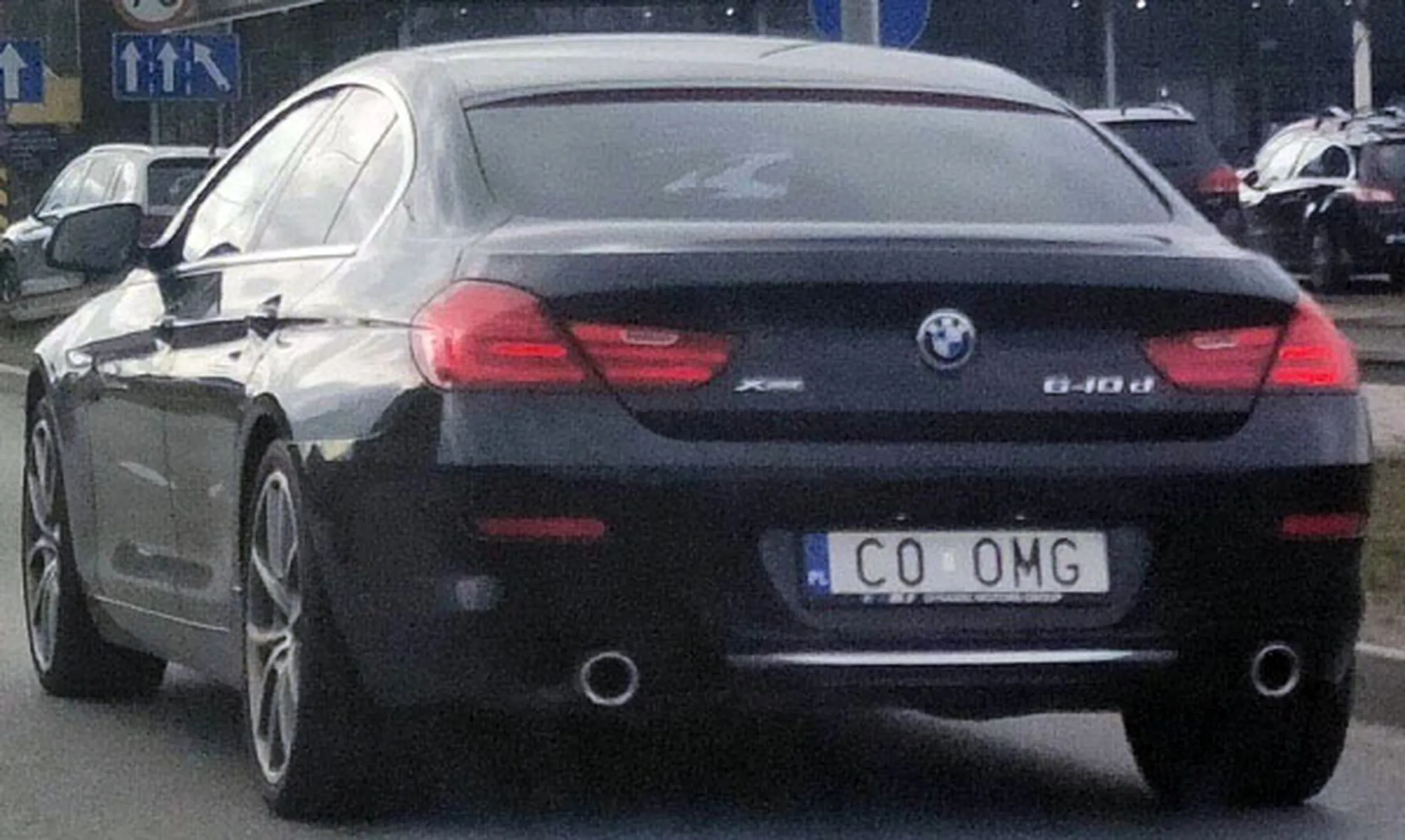 Fajny numer, blacha C0 OMG