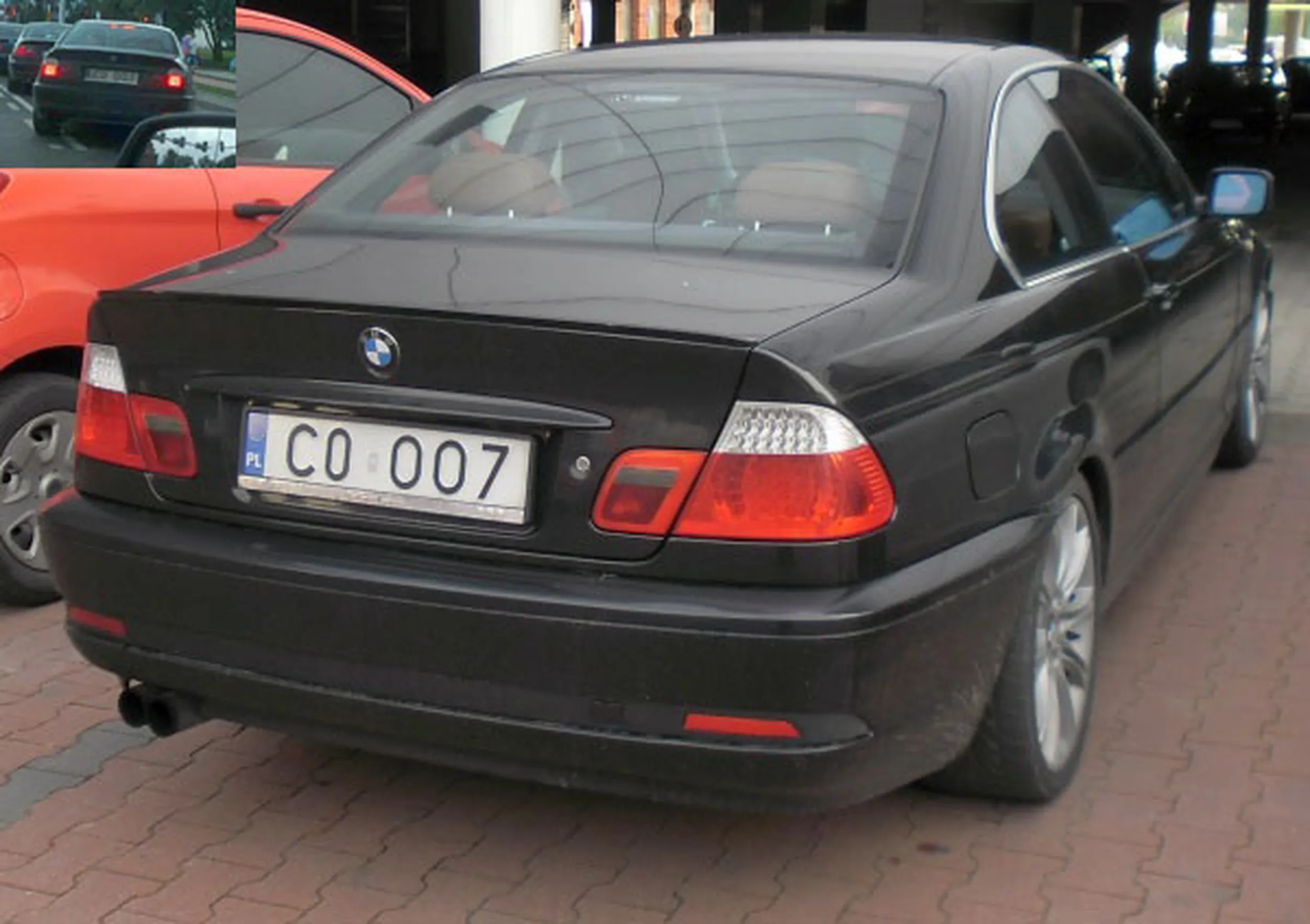 Fajny numer, blacha C0 OO7