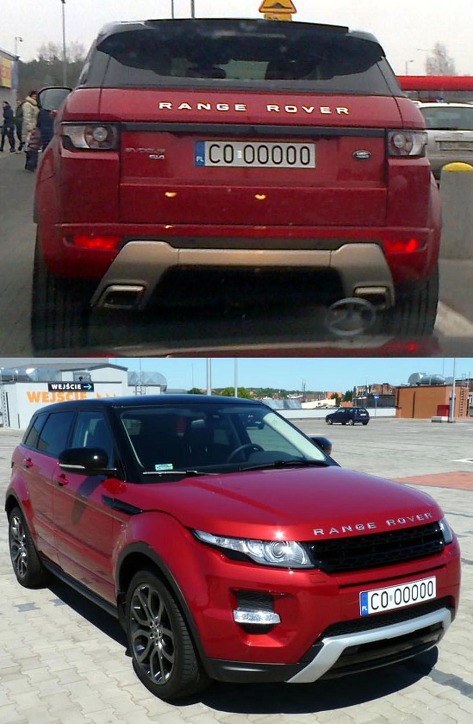 Fajny numer, blacha C0 OOO00