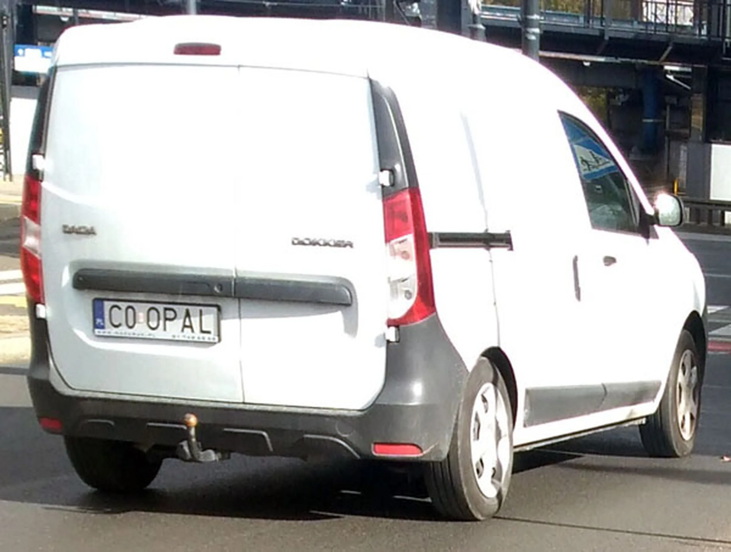 Fajny numer, blacha C0 OPAL