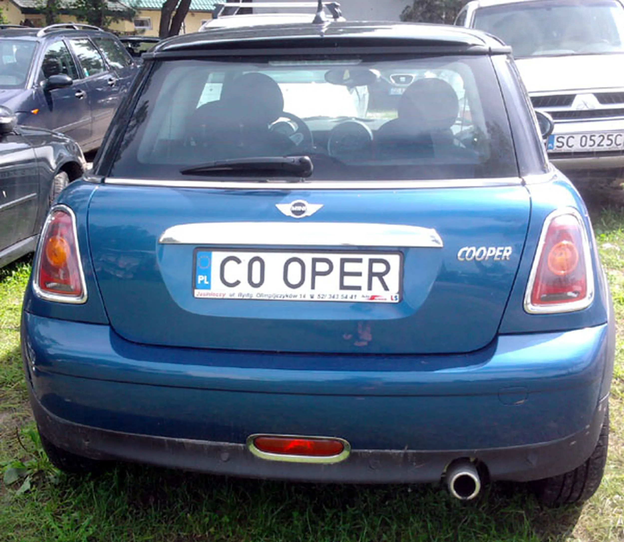 Fajny numer, blacha C0 OPER