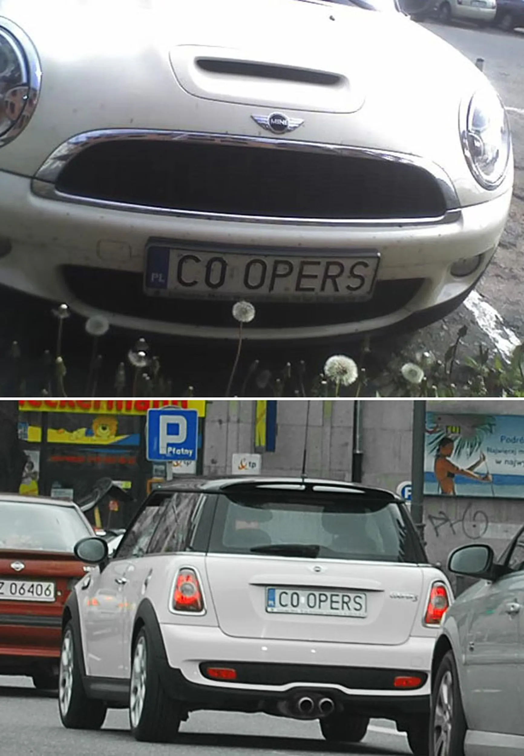 Fajny numer, blacha C0 OPERS