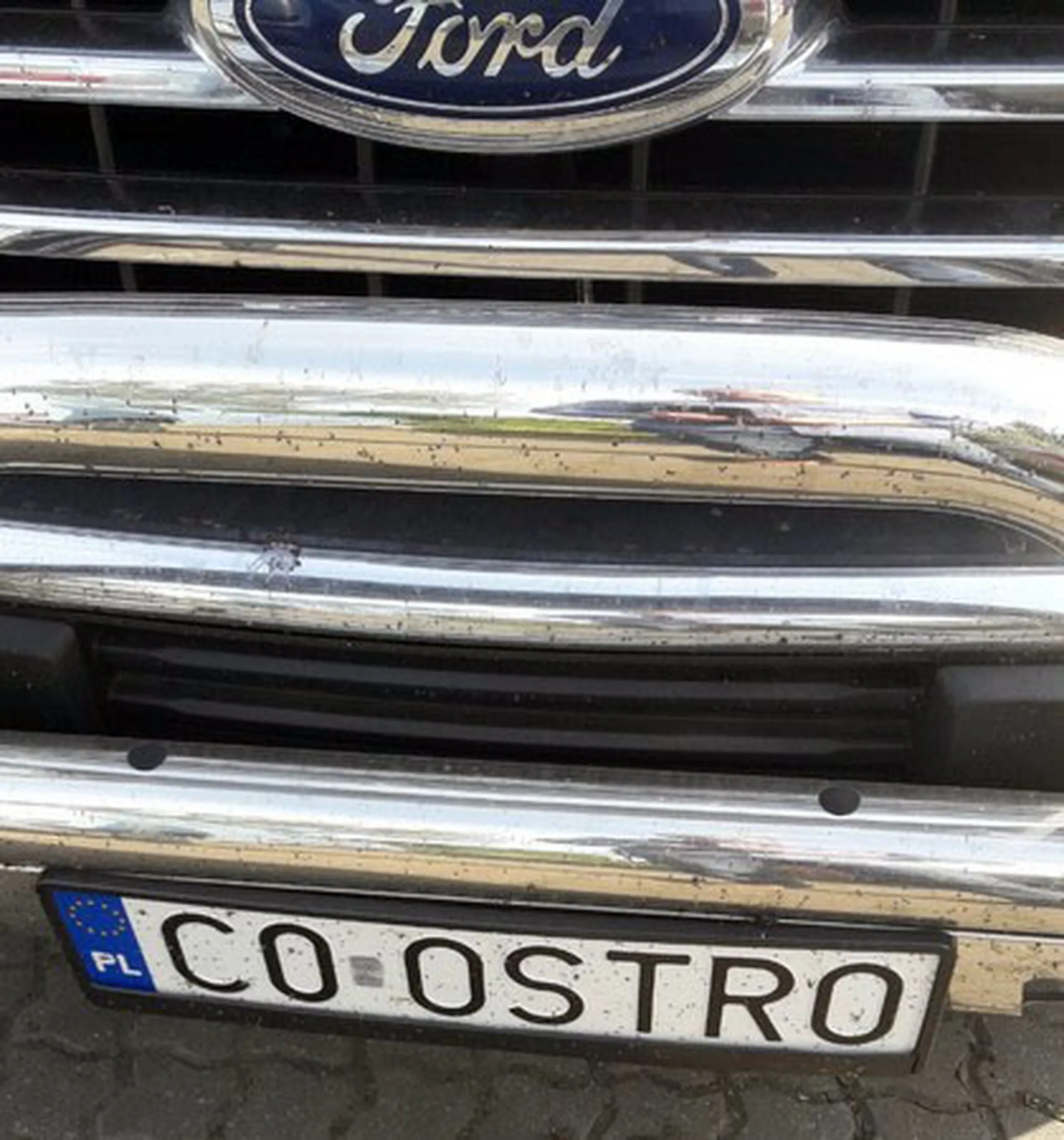 Fajny numer, blacha C0 OSTRO